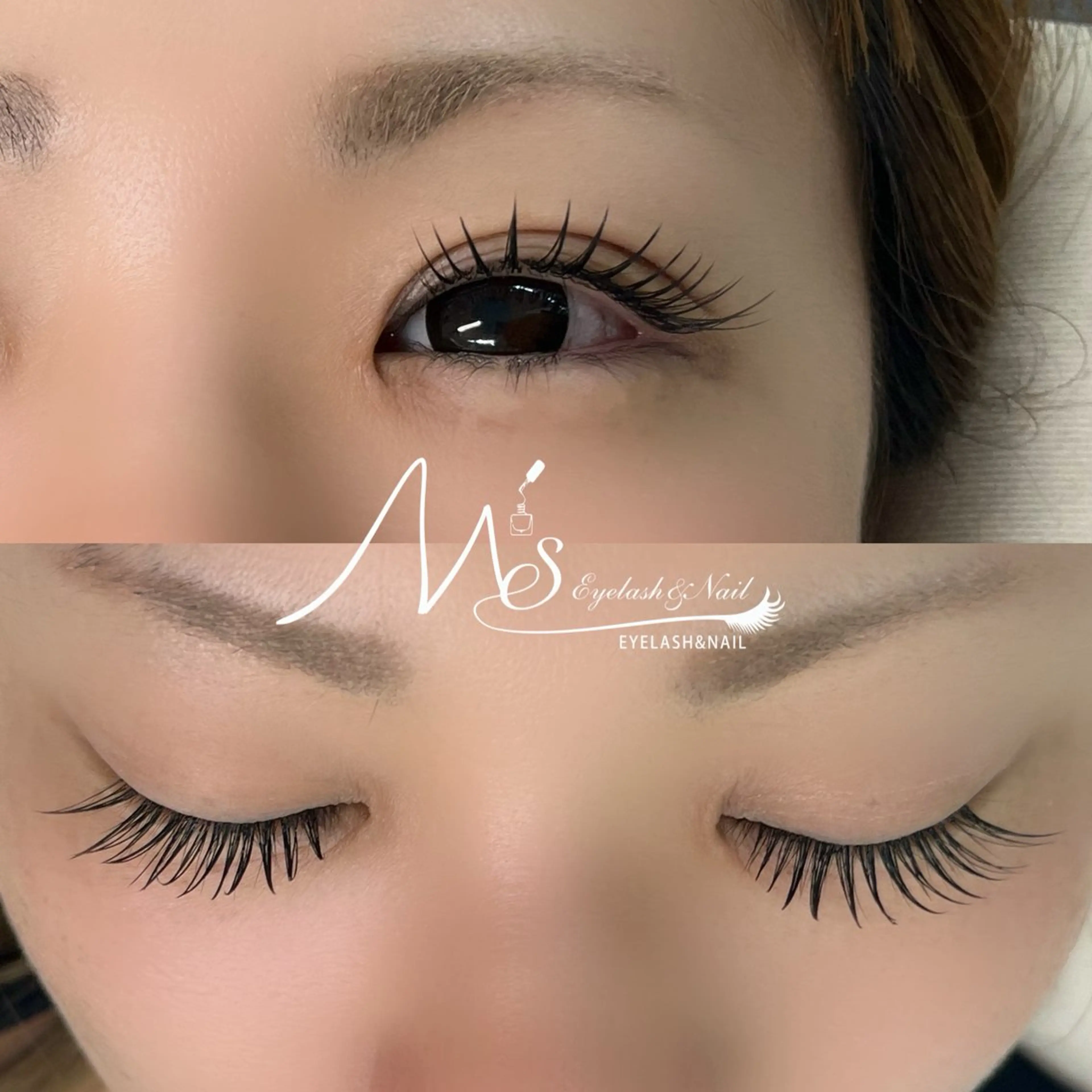 マツエク・マツパ 束感まつ毛 Cカール マツエク Eclat登戸店　まつ毛&ネイル所属・M's eyelashのマツエク・マツパデザイン