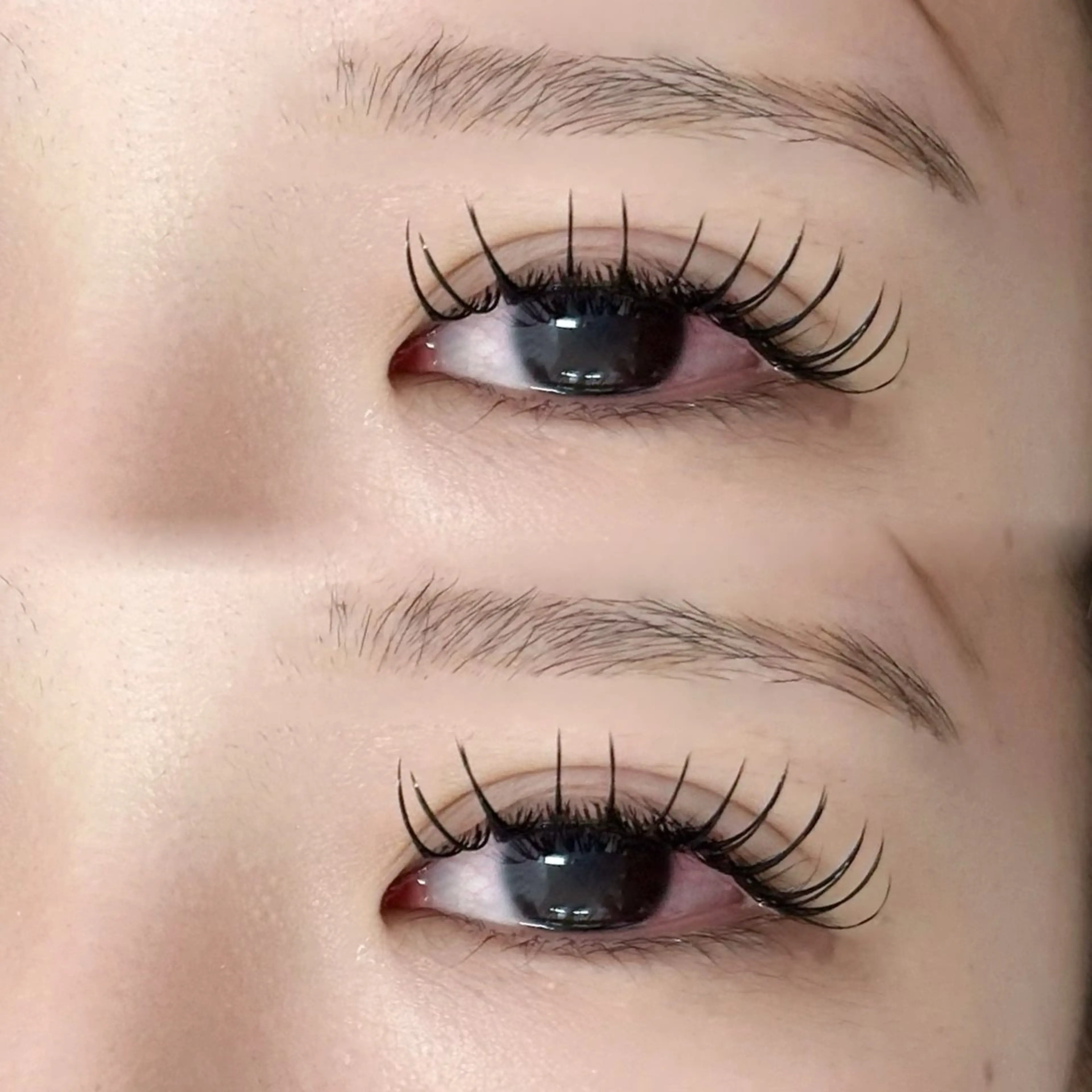 マツエク・マツパ フラットラッシュ マツエク alicetokyo 宮島のマツエク・マツパデザイン