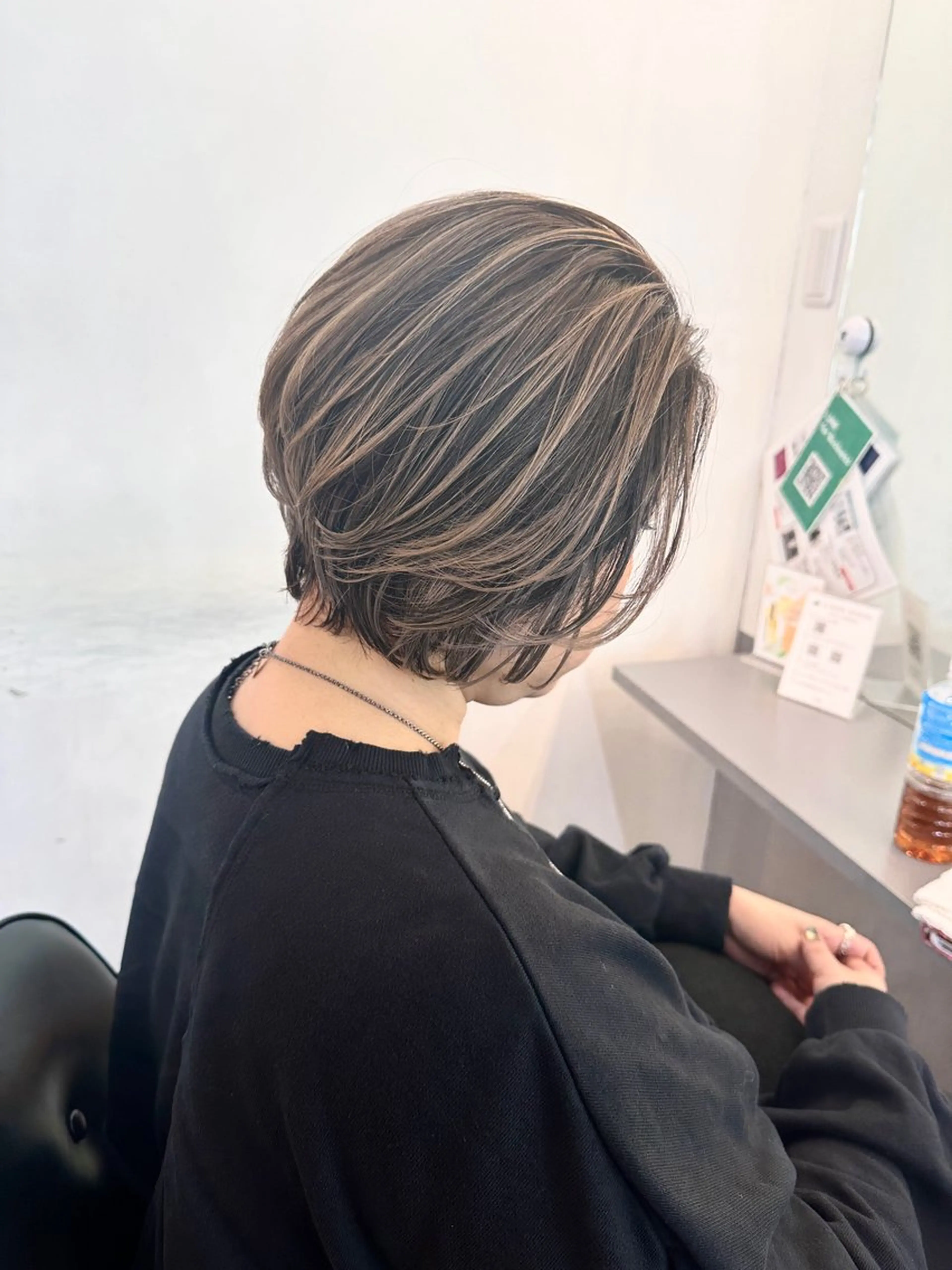 ショート ボブ/ぱつっとボブ/ 谷口 海星のヘアスタイル