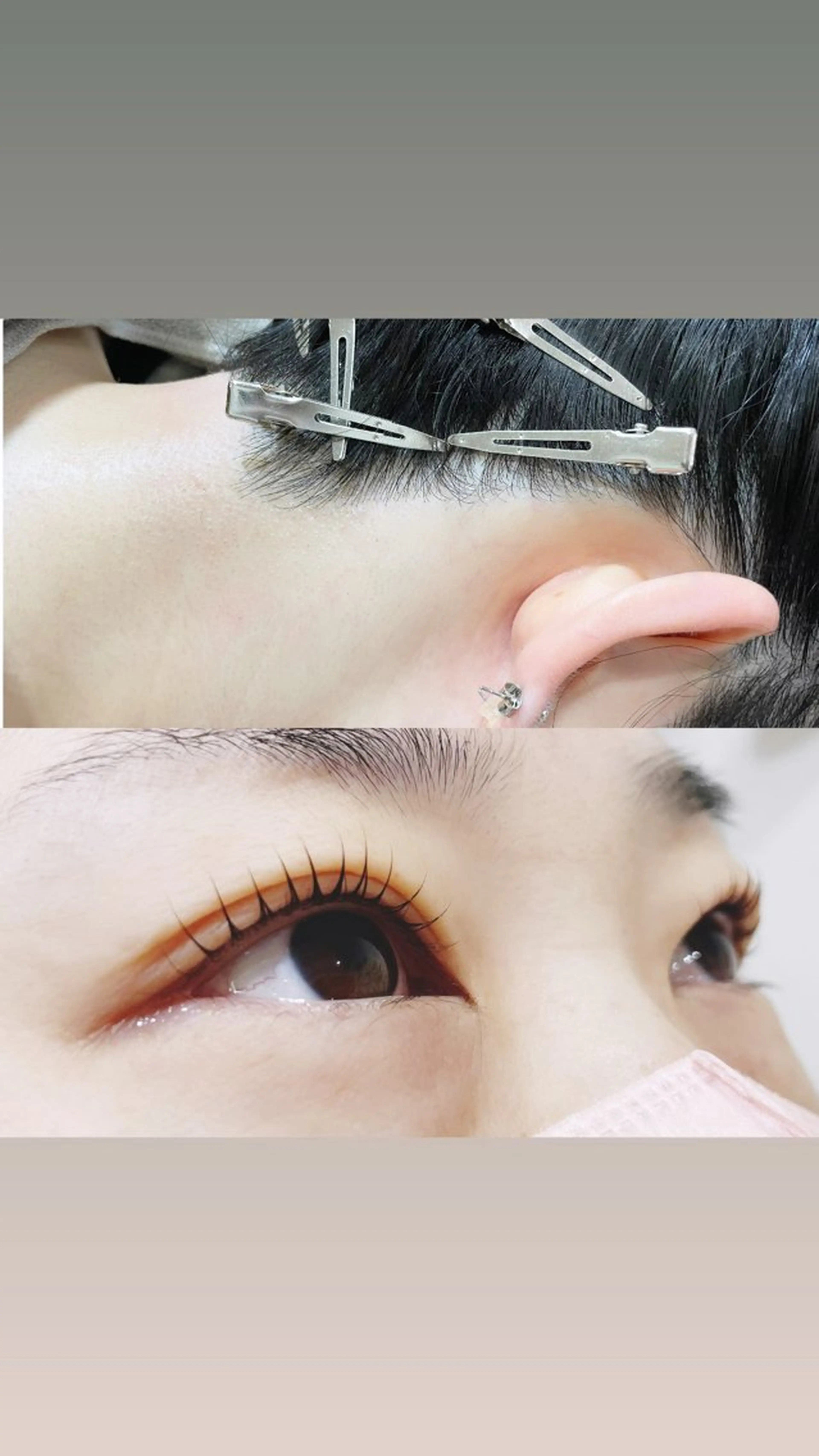 （プチ脱毛）うなじ限定ブラジリアンWax+光脱毛+まつ毛パーマの写真