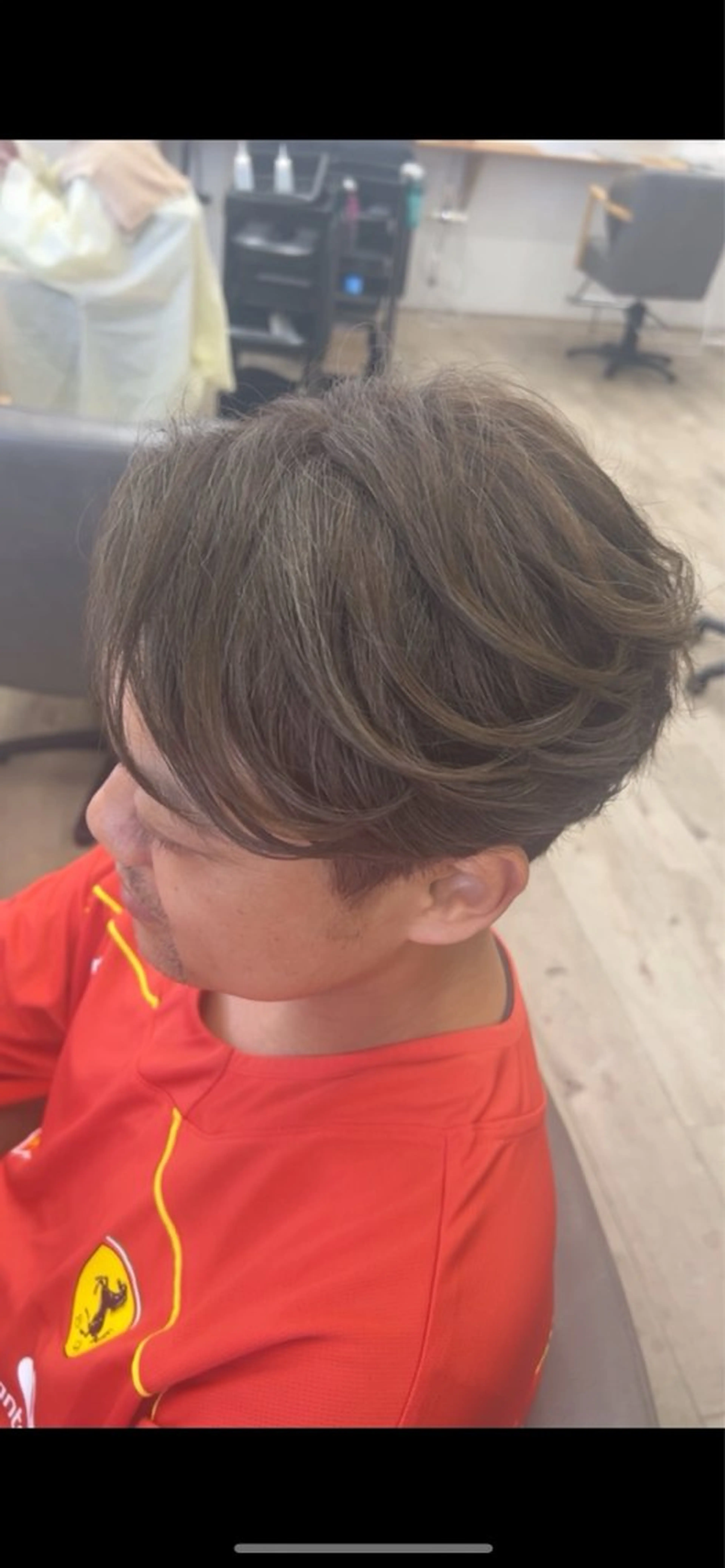 ショート カラー ヘアカラー 酒井 直桜矢のヘアスタイル