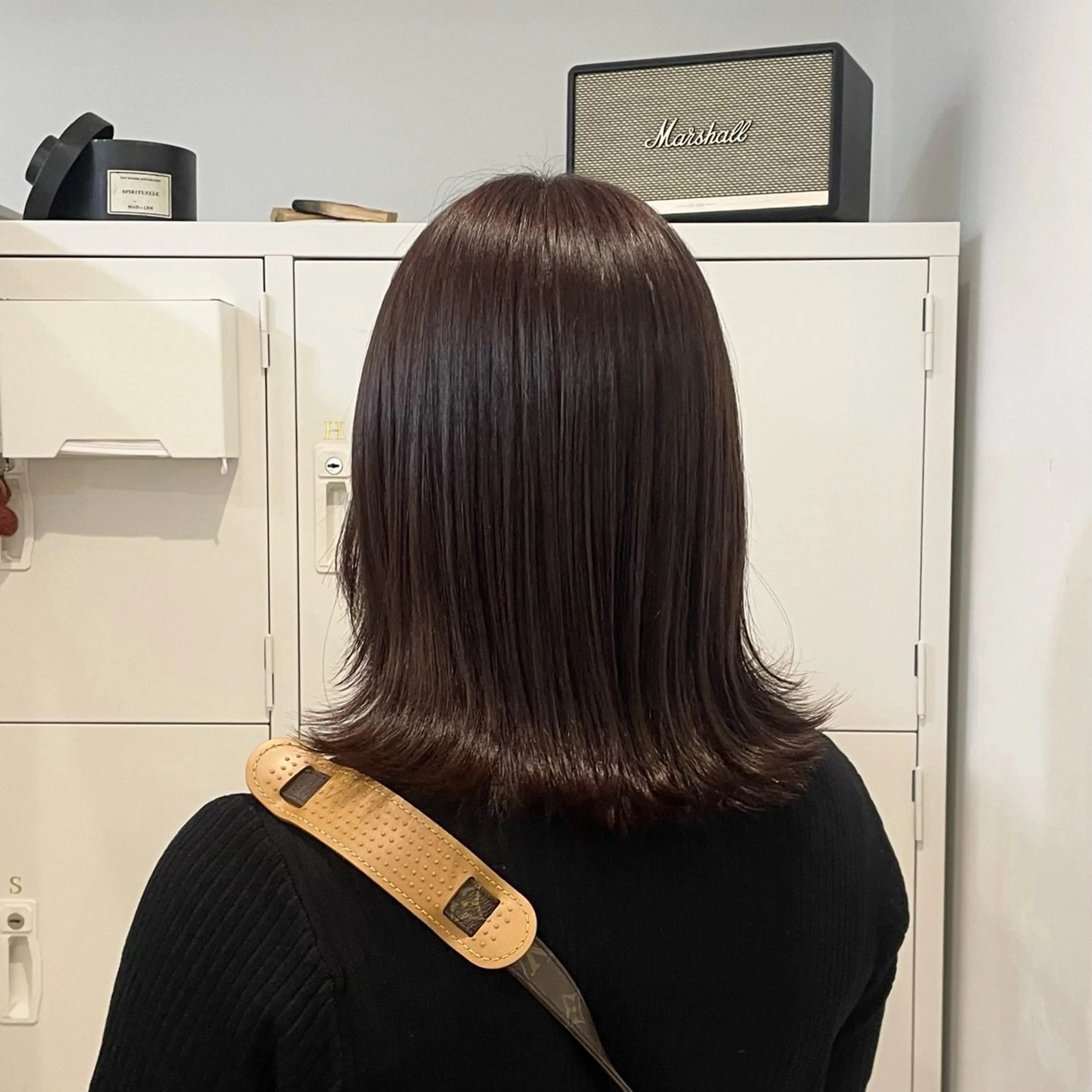 ミディアム カラー canon/レイヤー /透明感カラーのヘアスタイル