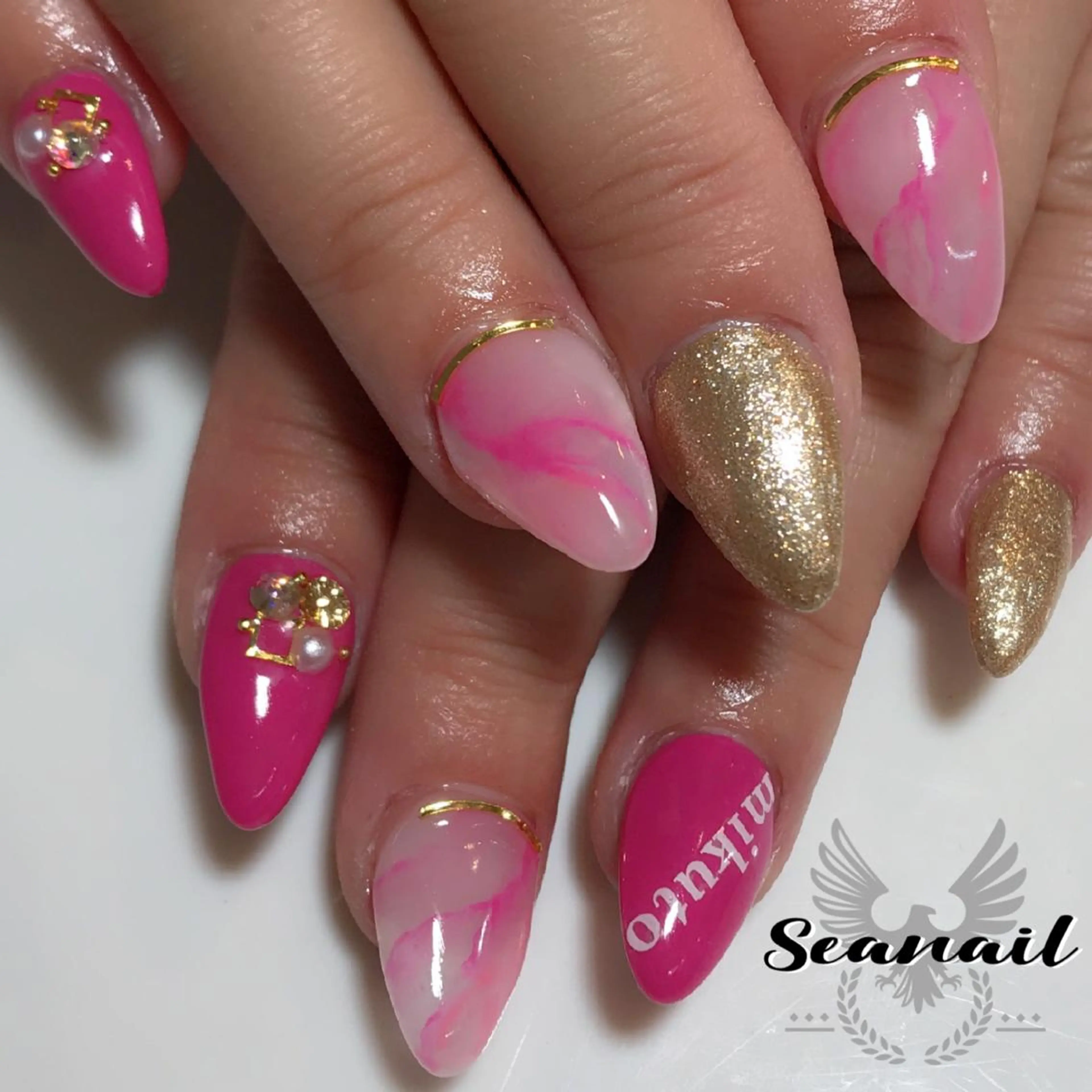 ネイル 小尾 栞のネイルデザイン