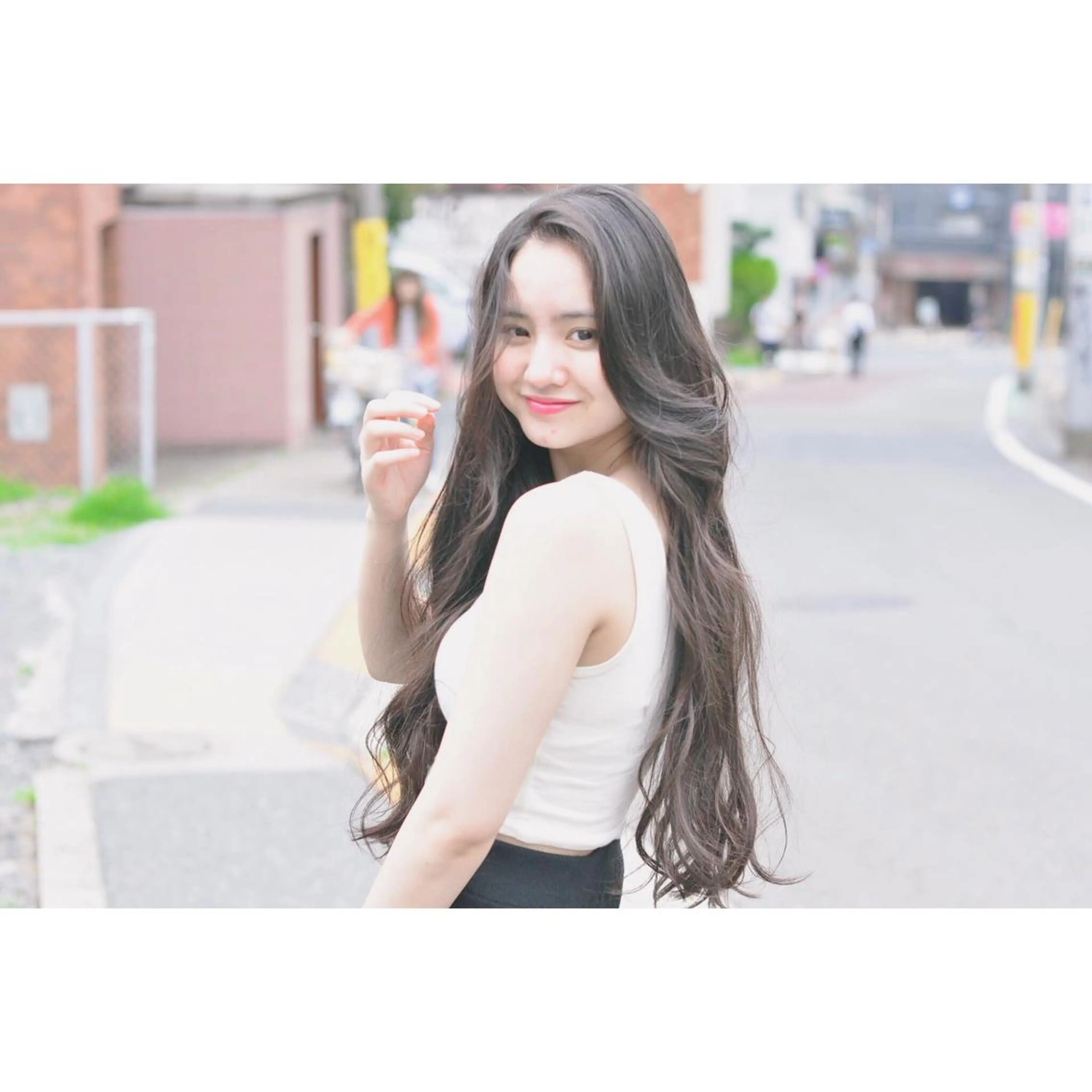 ロング カラー パーマ ヘアアレンジ ベージュカラー 野口 秀人 🦋髪質改善🫧のヘアスタイル