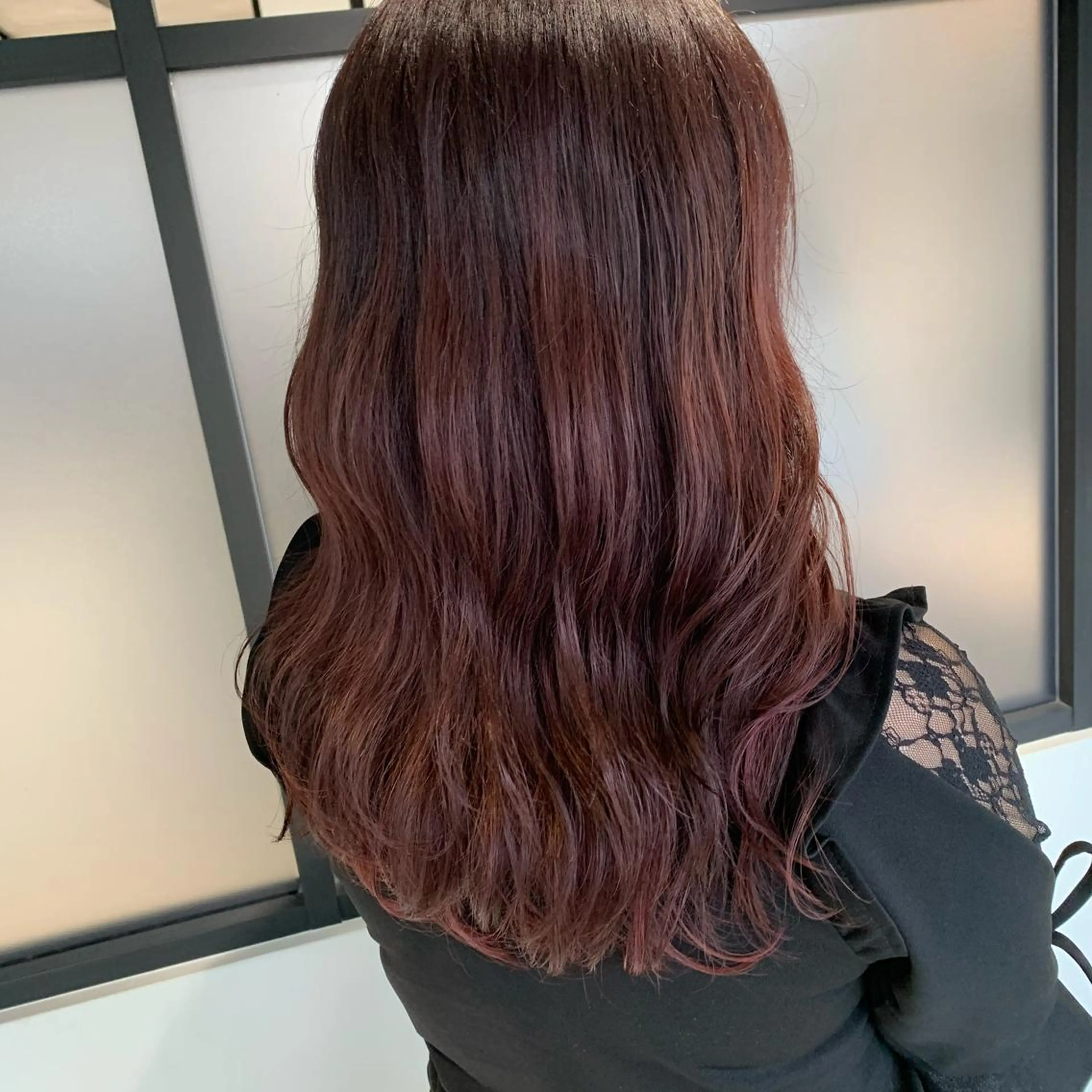 ロング カラー ヘアアレンジ ✨艶カラー/韓国ヘア ✨momoriのヘアスタイル