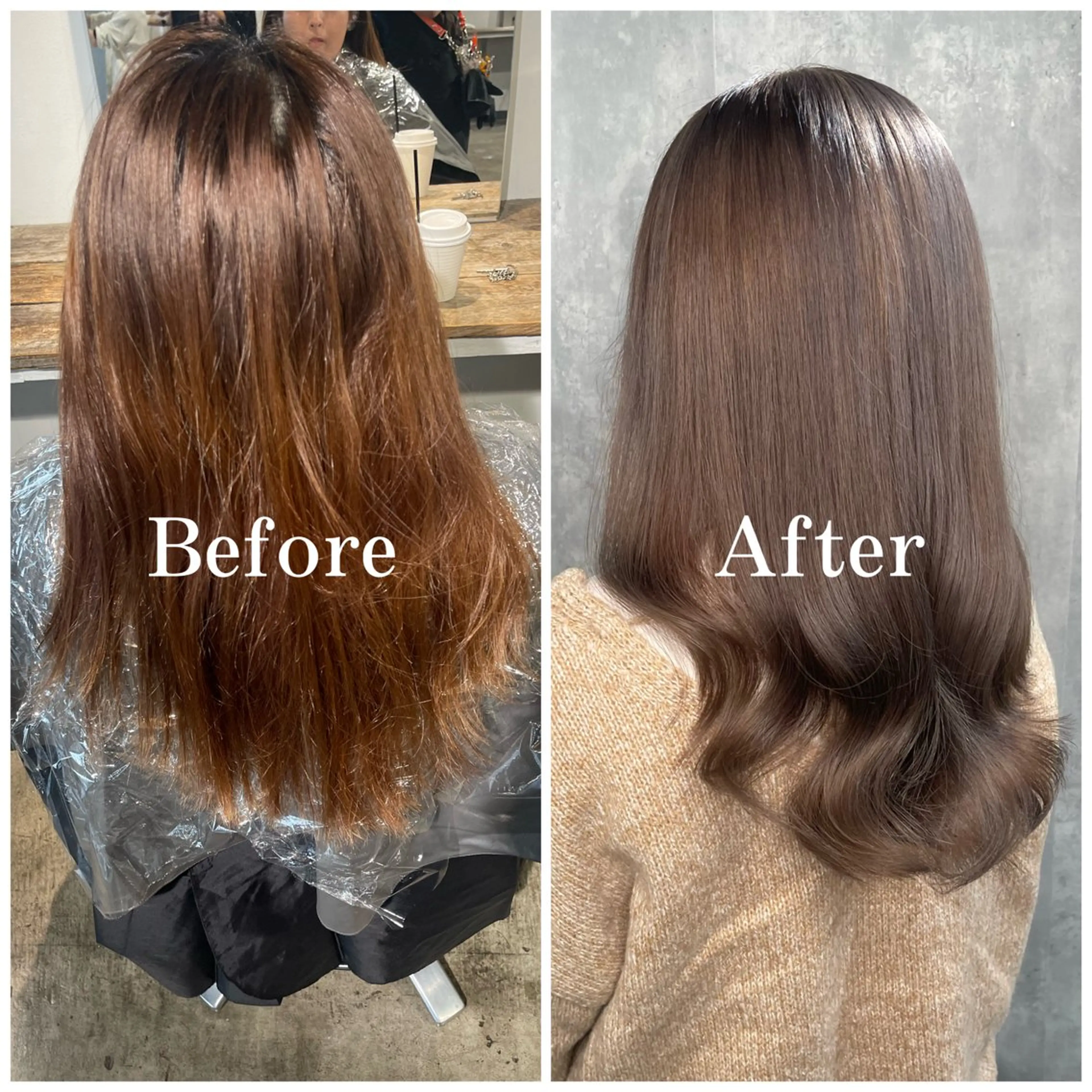 ロング カラー ブリーチ デザインカラー ハイトーンカラー ムラ修正/ ハイトーン💖Riaのヘアスタイル