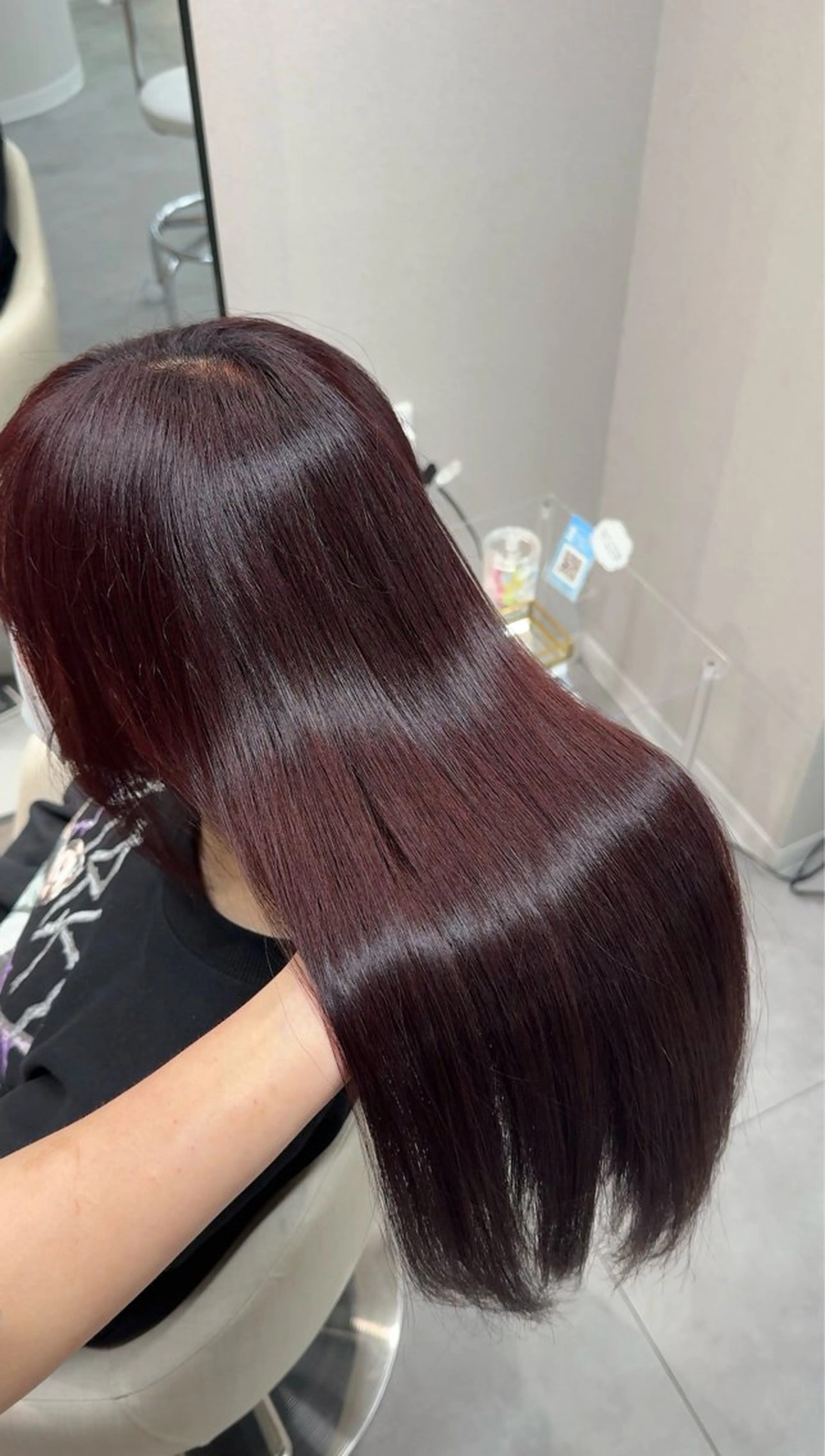 カラー ヘアカラー トリートメント lilu所属・韓国ヘア/ うる艶髪 🪽🫧Neneのヘアスタイル