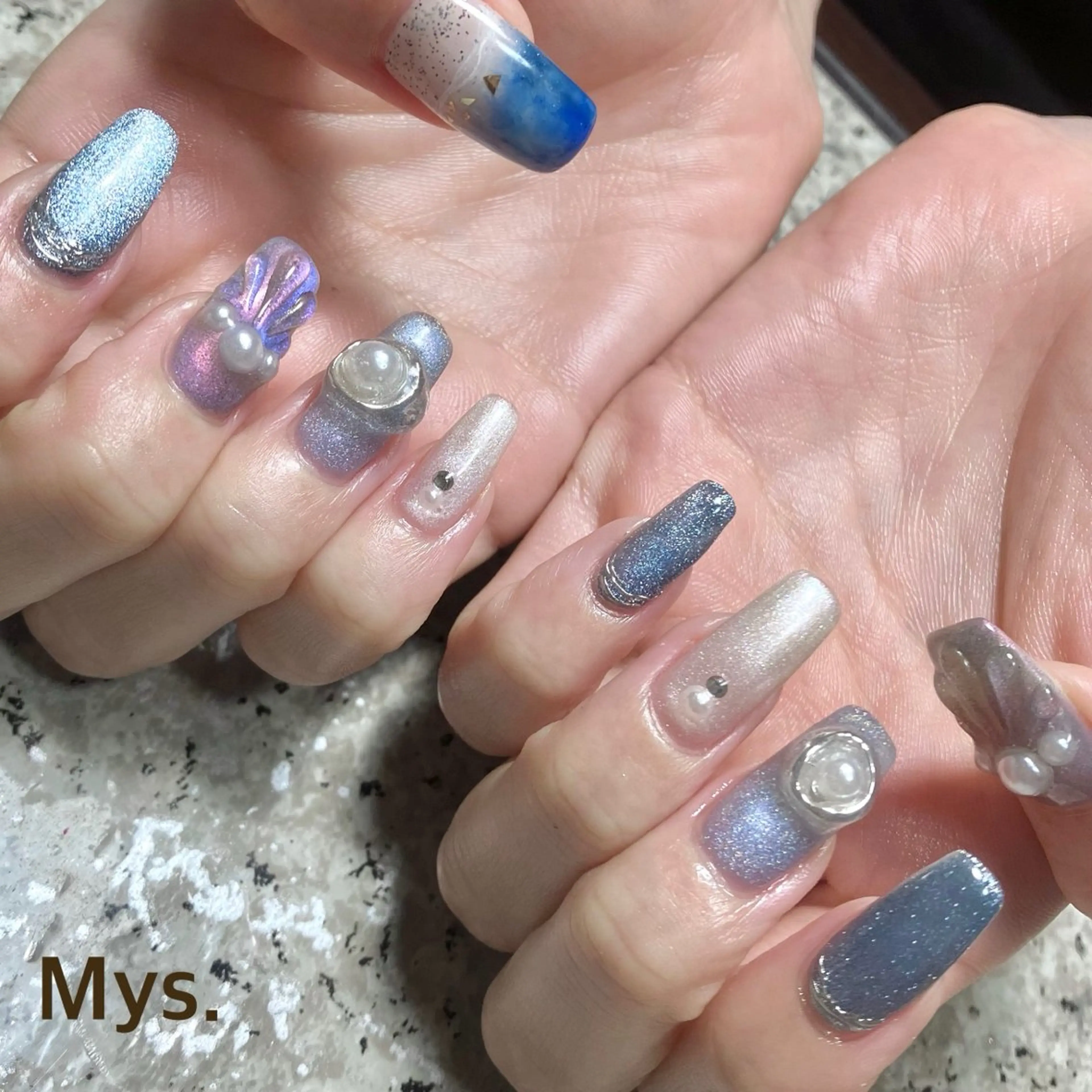 ネイル ハンドネイル Mys. 三上紗紀のネイルデザイン