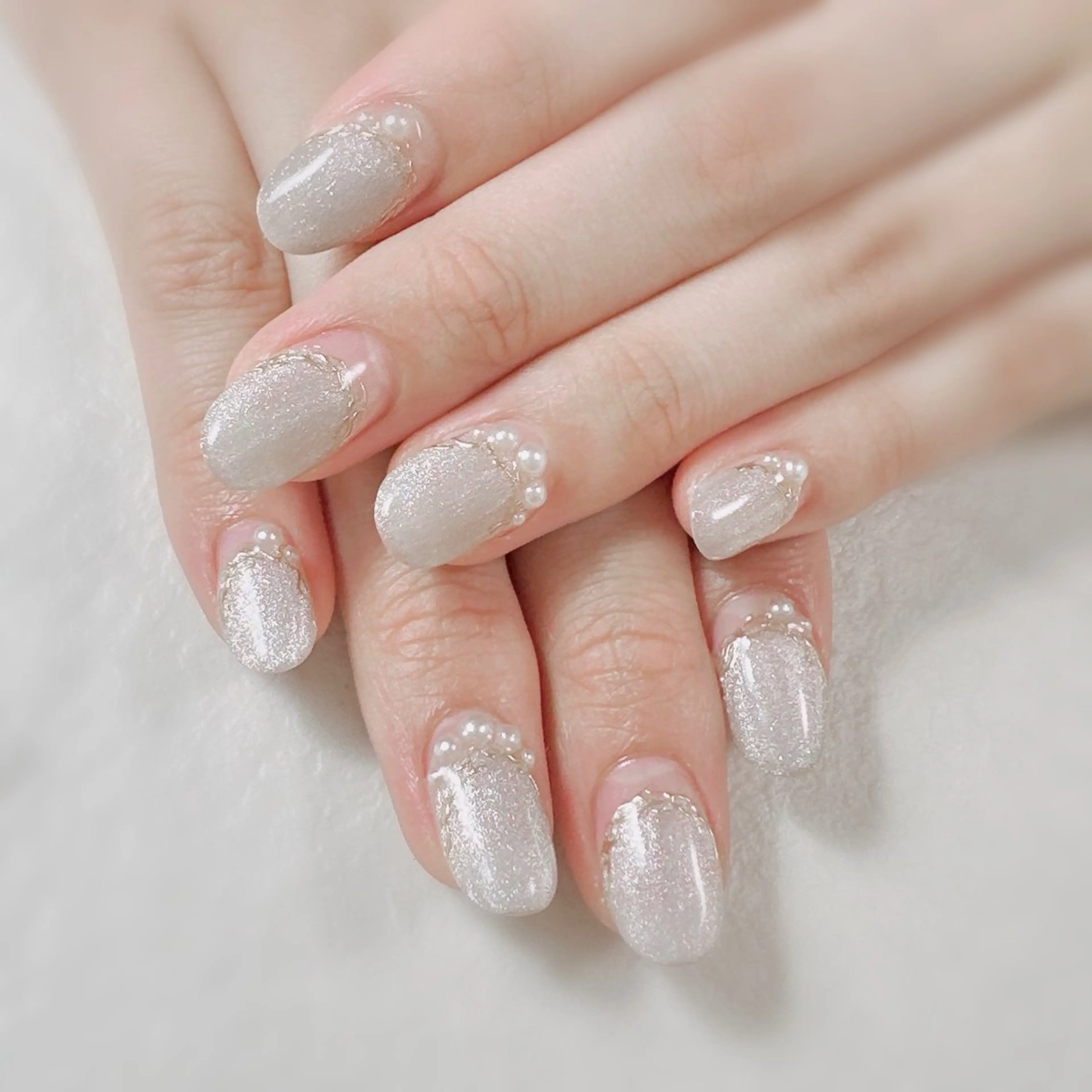 ネイル マグネットネイル ミラーネイル Lipi nailのネイルデザイン