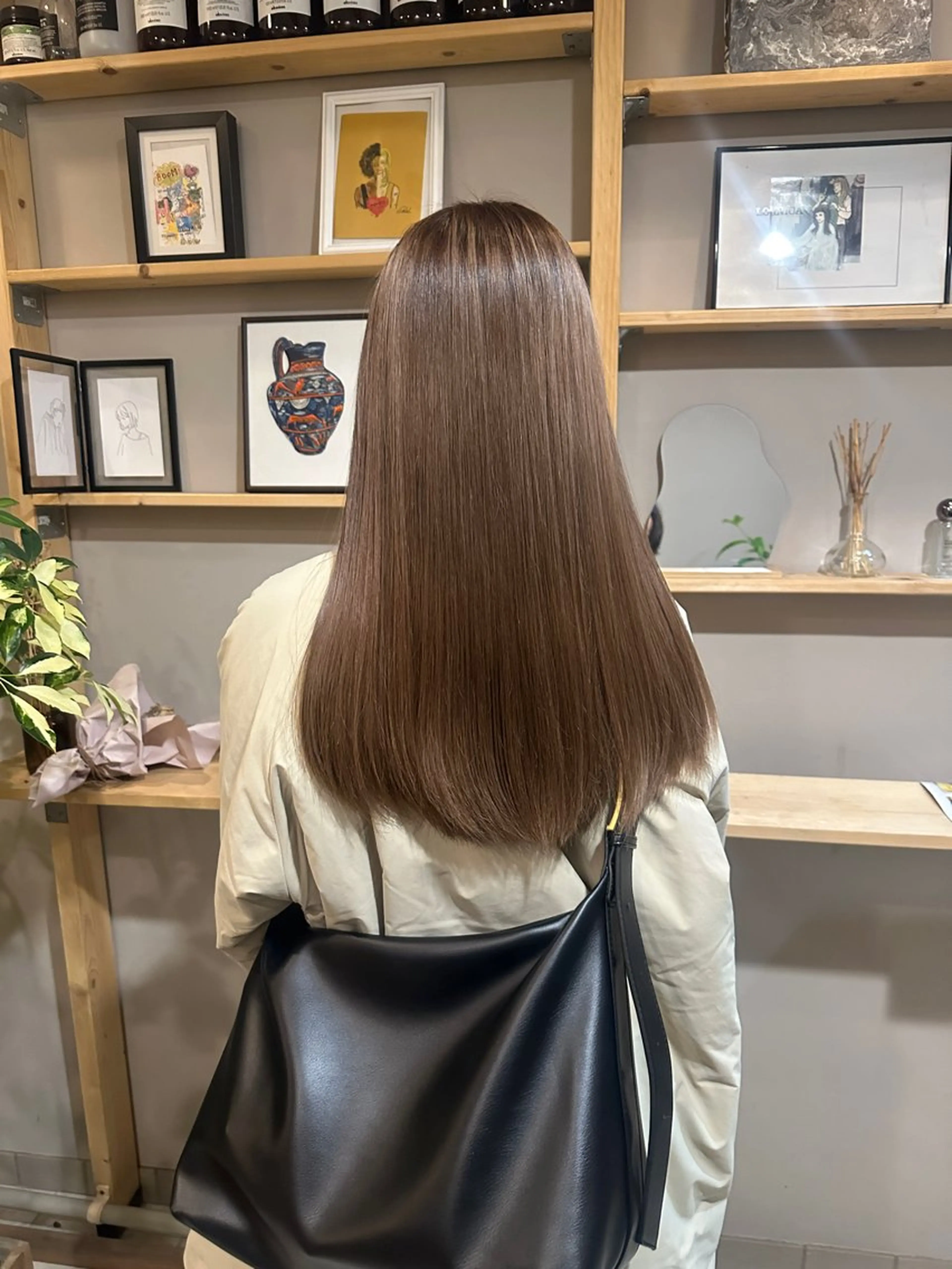 ダメージレス🦋イルミナダブルカラー+カットの写真