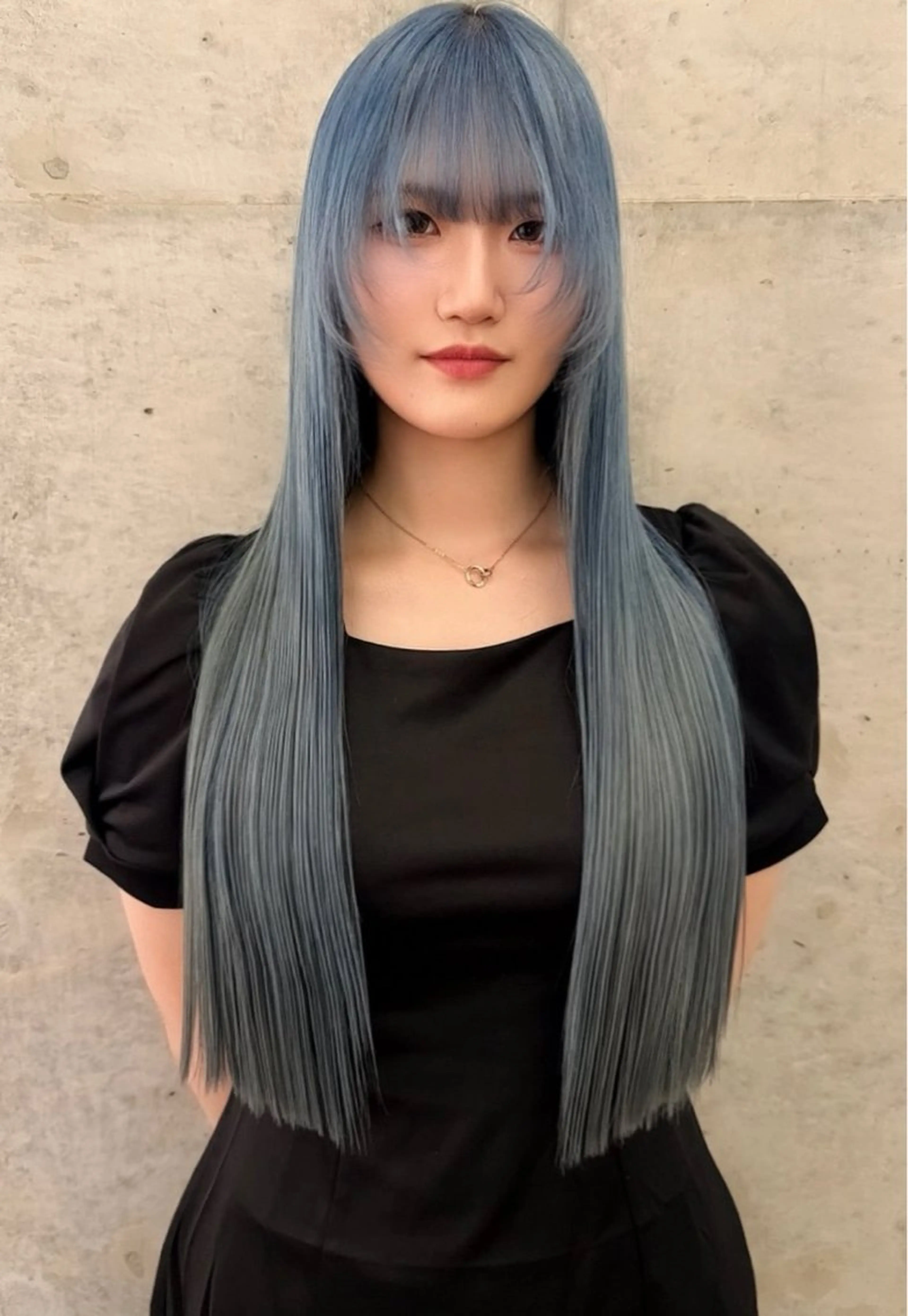 ロング カット ヘアカラー トリートメント NU/EN所属・海外ヘア/美髪矯正 海外レイヤー/ヒラキのヘアスタイル