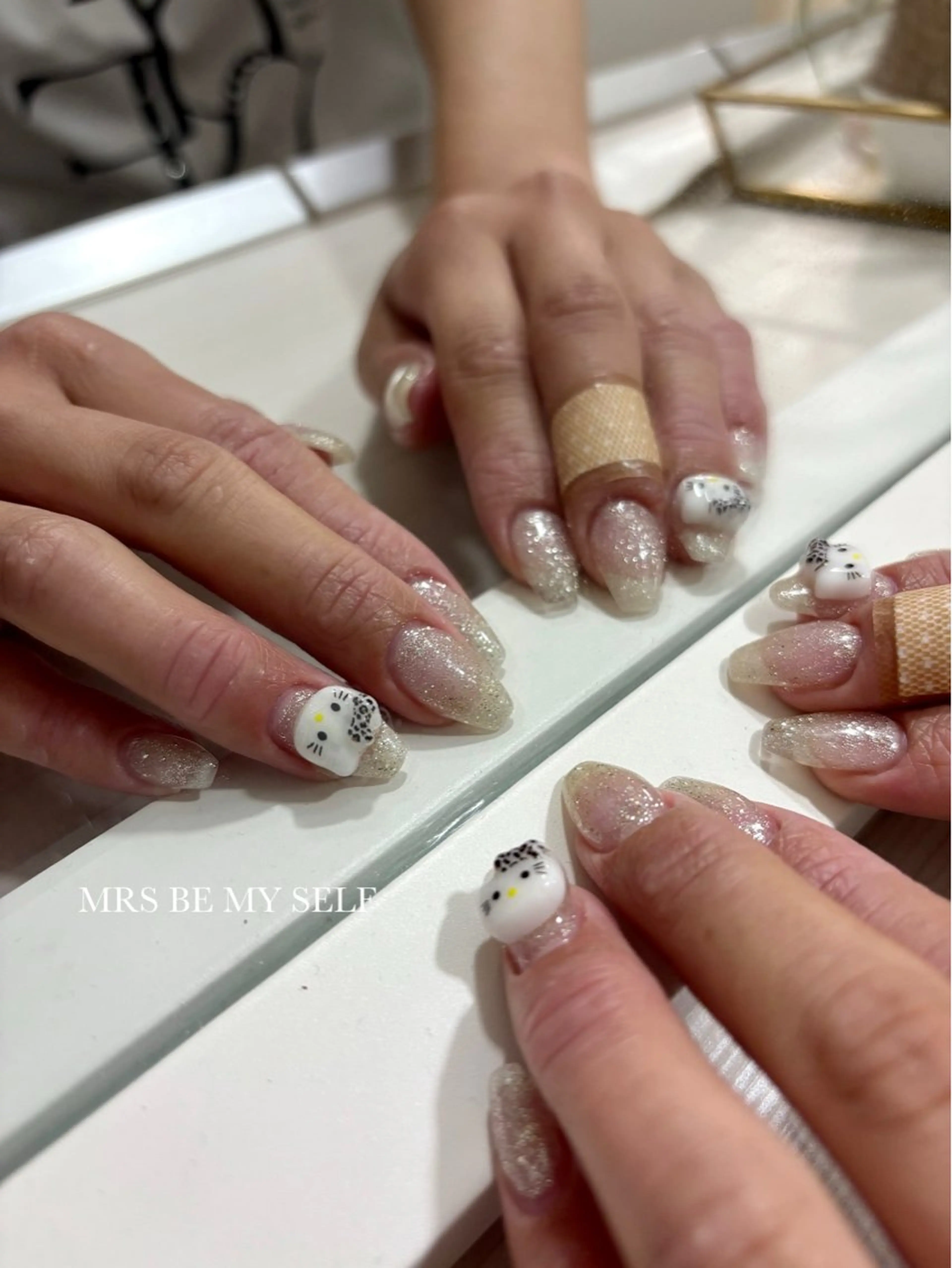 ネイル ラメ(グリッター) ハンドネイル MRS/ miyu🎀のネイルデザイン