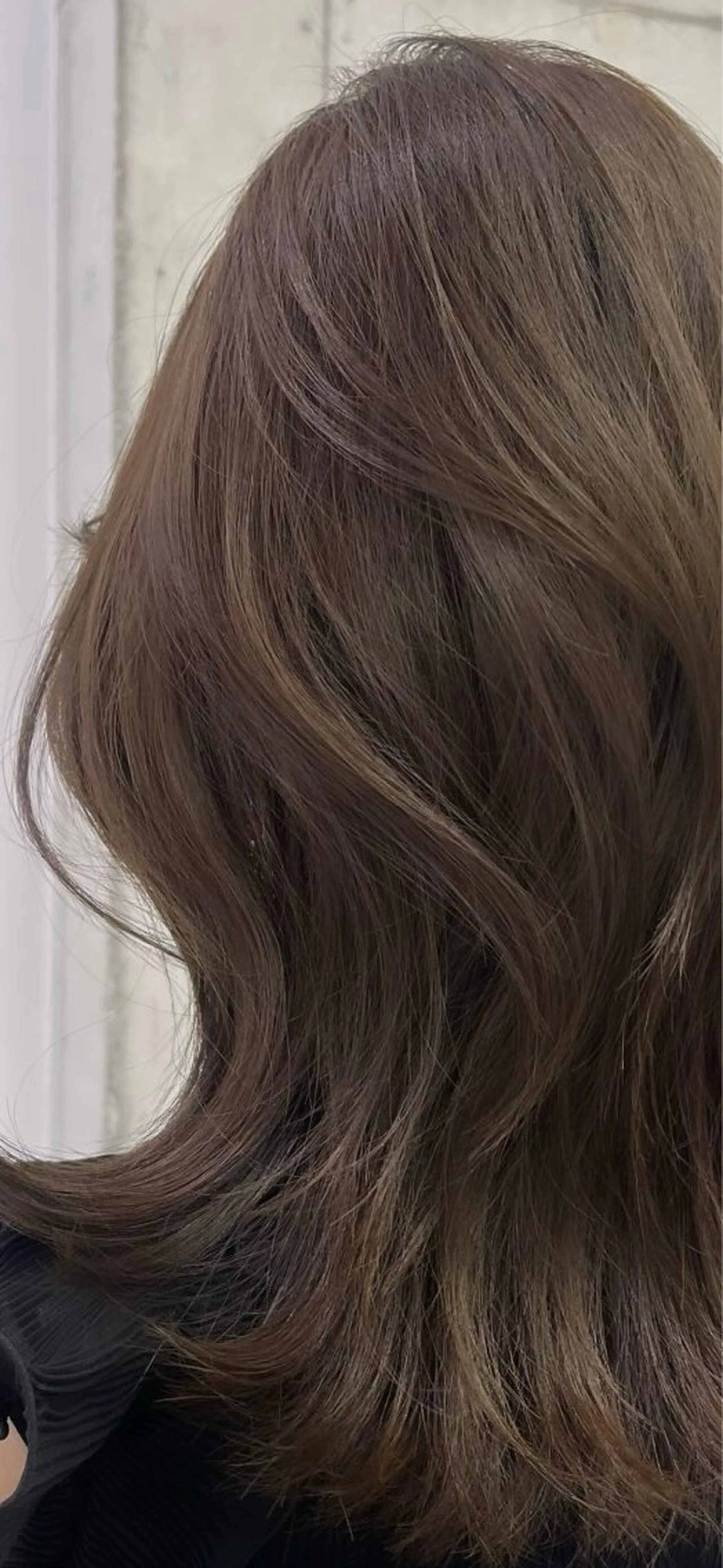カラー ベージュカラー フォギーベージュ カット ヘアカラー Lafith hair goat大和八木店所属・韓国ヘア/髪質改善 /大和八木/内丸のヘアスタイル