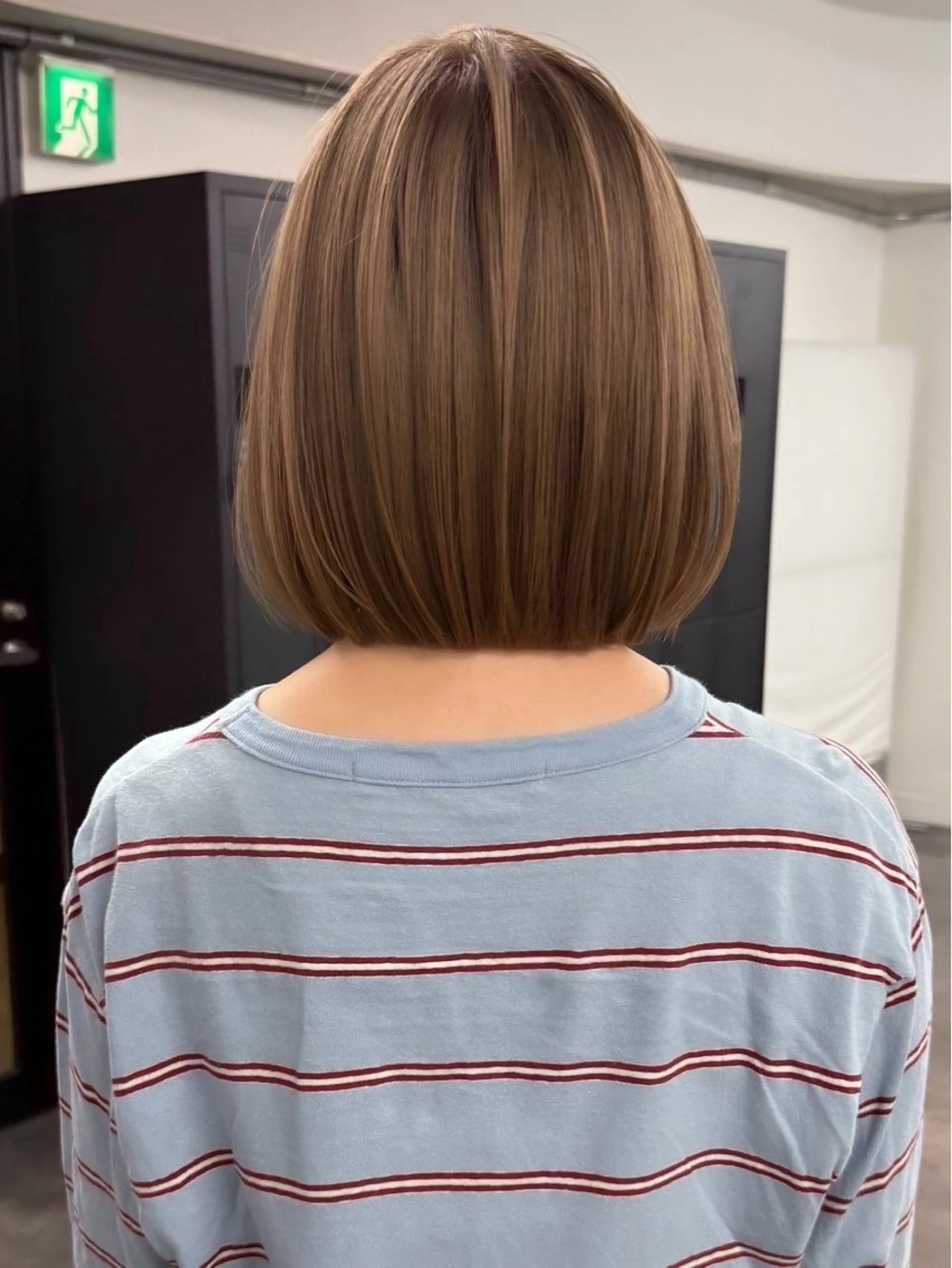 ショート カラー カット ヘアカラー トリートメント Amaretto かなのヘアスタイル