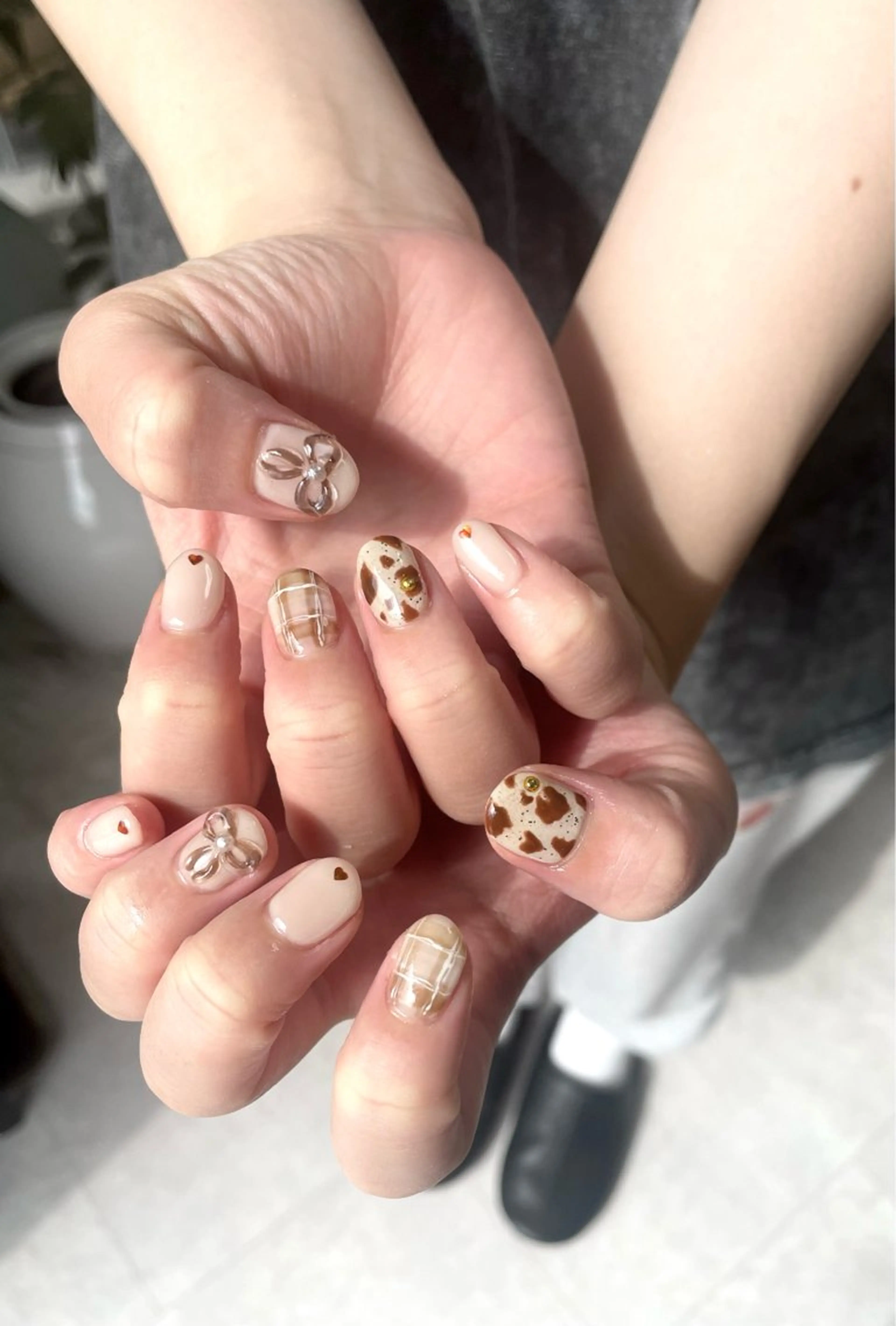 ネイル アートネイル ハンドネイル RISA joie nailのネイルデザイン