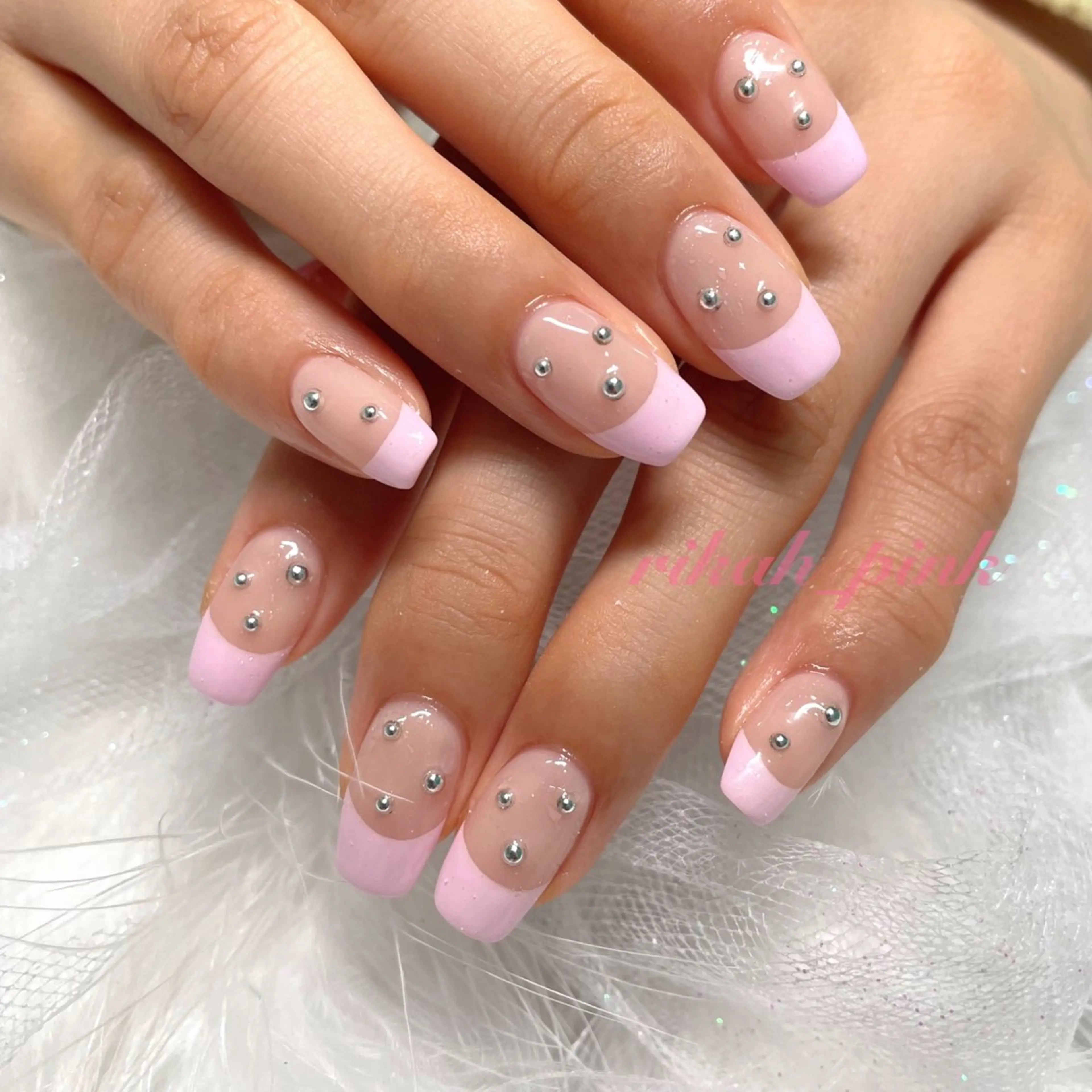 ネイル フレンチネイル GO TODAY シェアサロン 新宿Gratia所属・rika.H🦋 個性派スカルプネイルのネイルデザイン