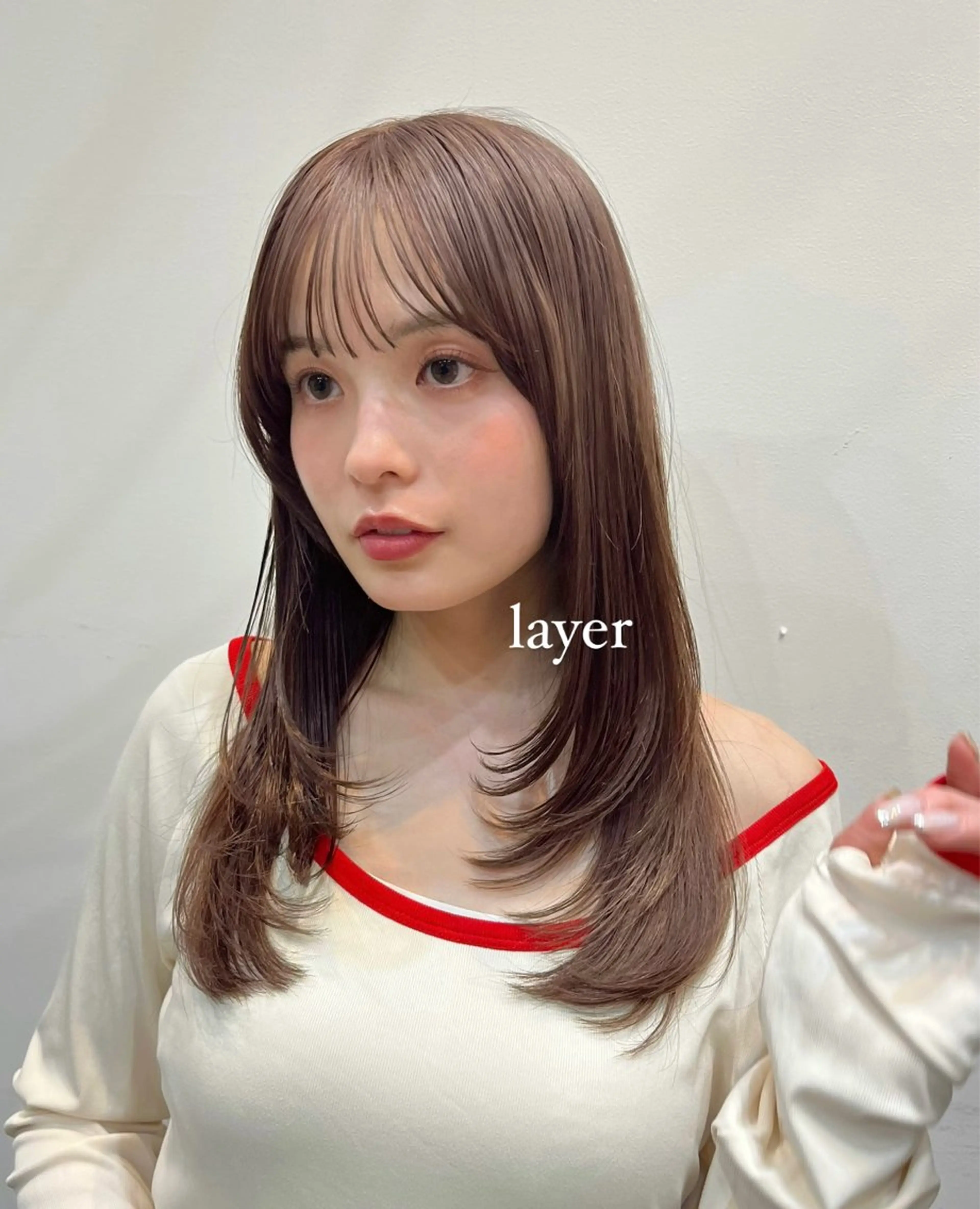 ロング 🫧レイヤー/暖色 /ベージュMAI🫧のヘアスタイル