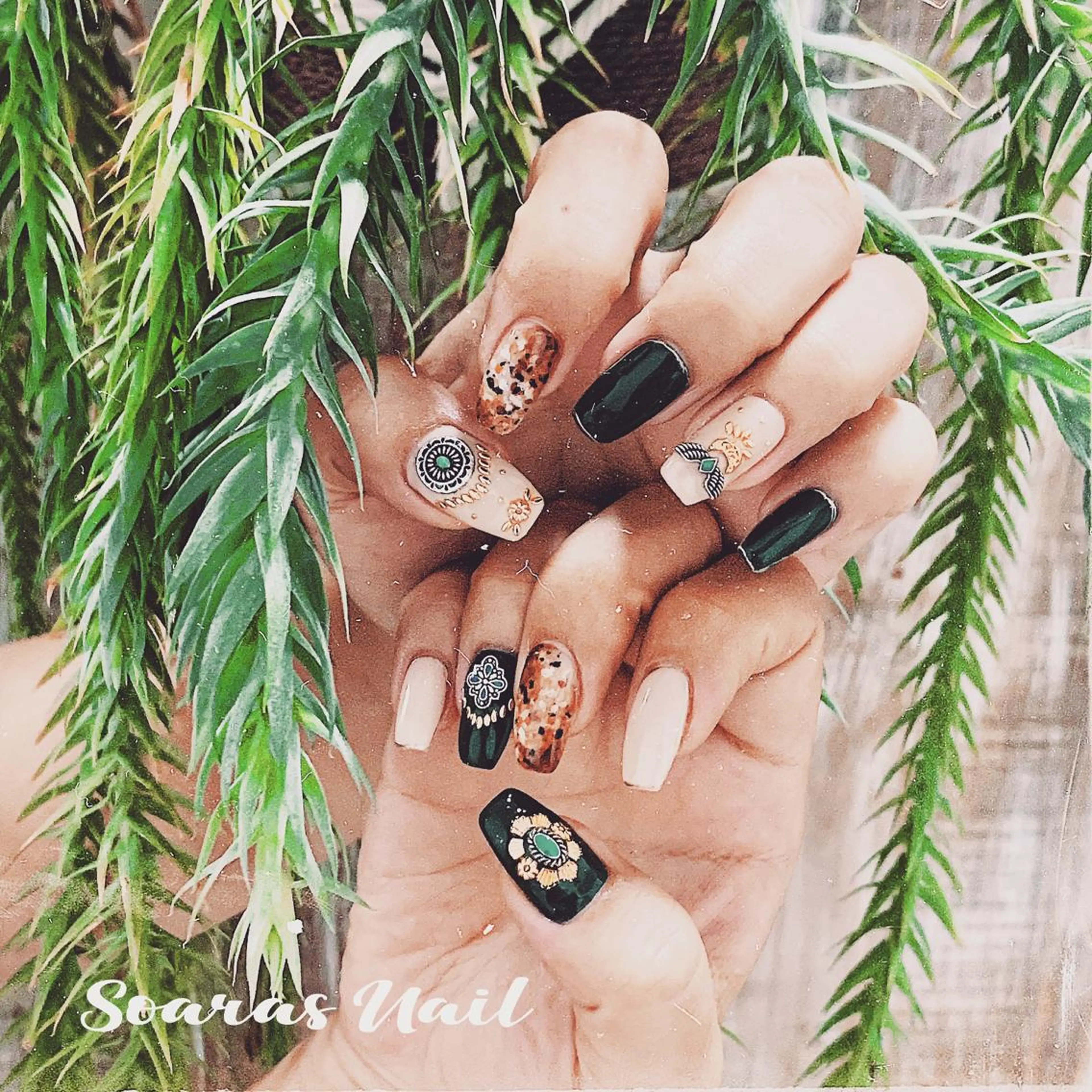 ネイル ジェルネイル soaras nailのネイルデザイン