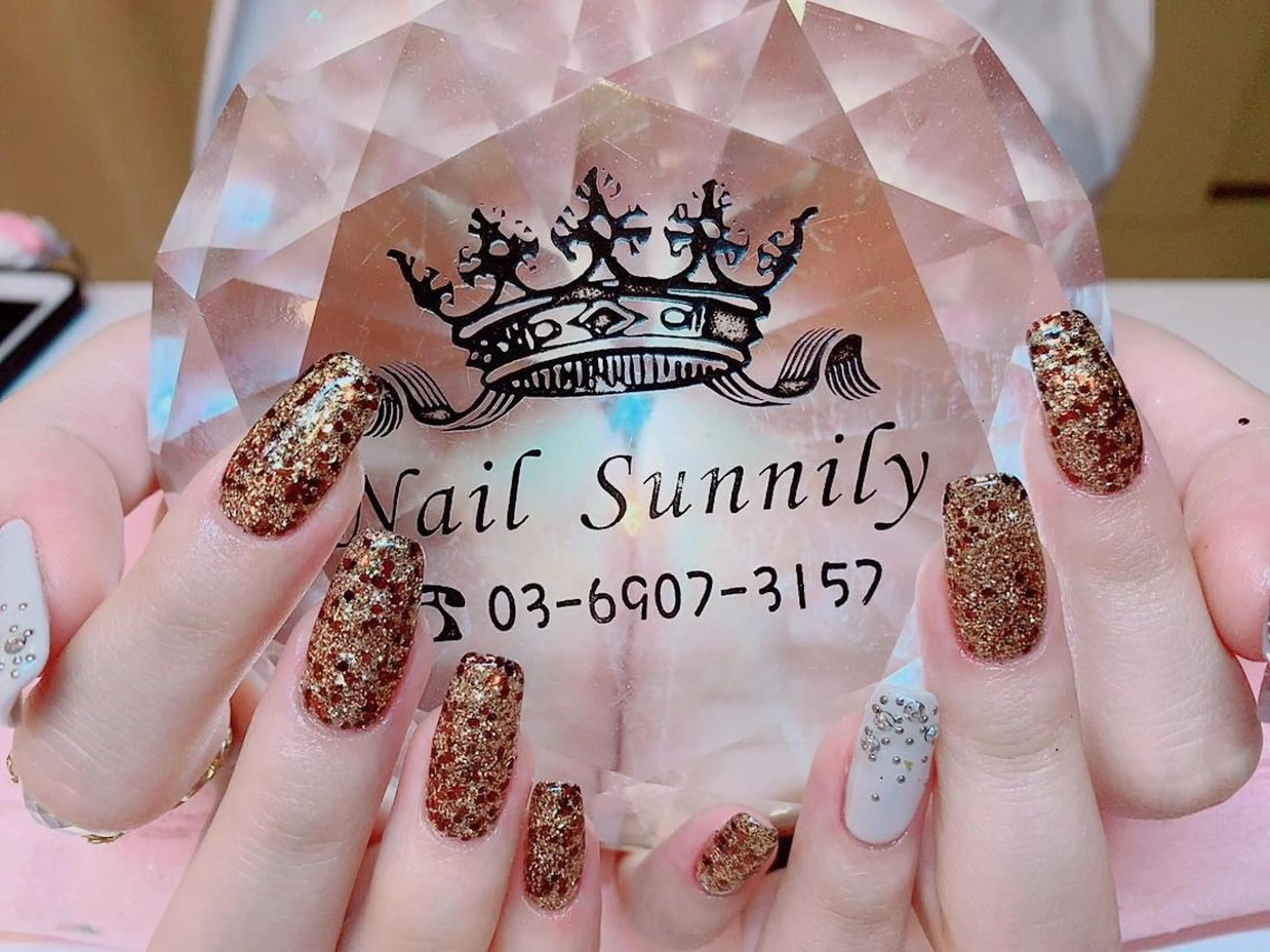 ネイル 長さだし専門店 M2　rikaのネイルデザイン