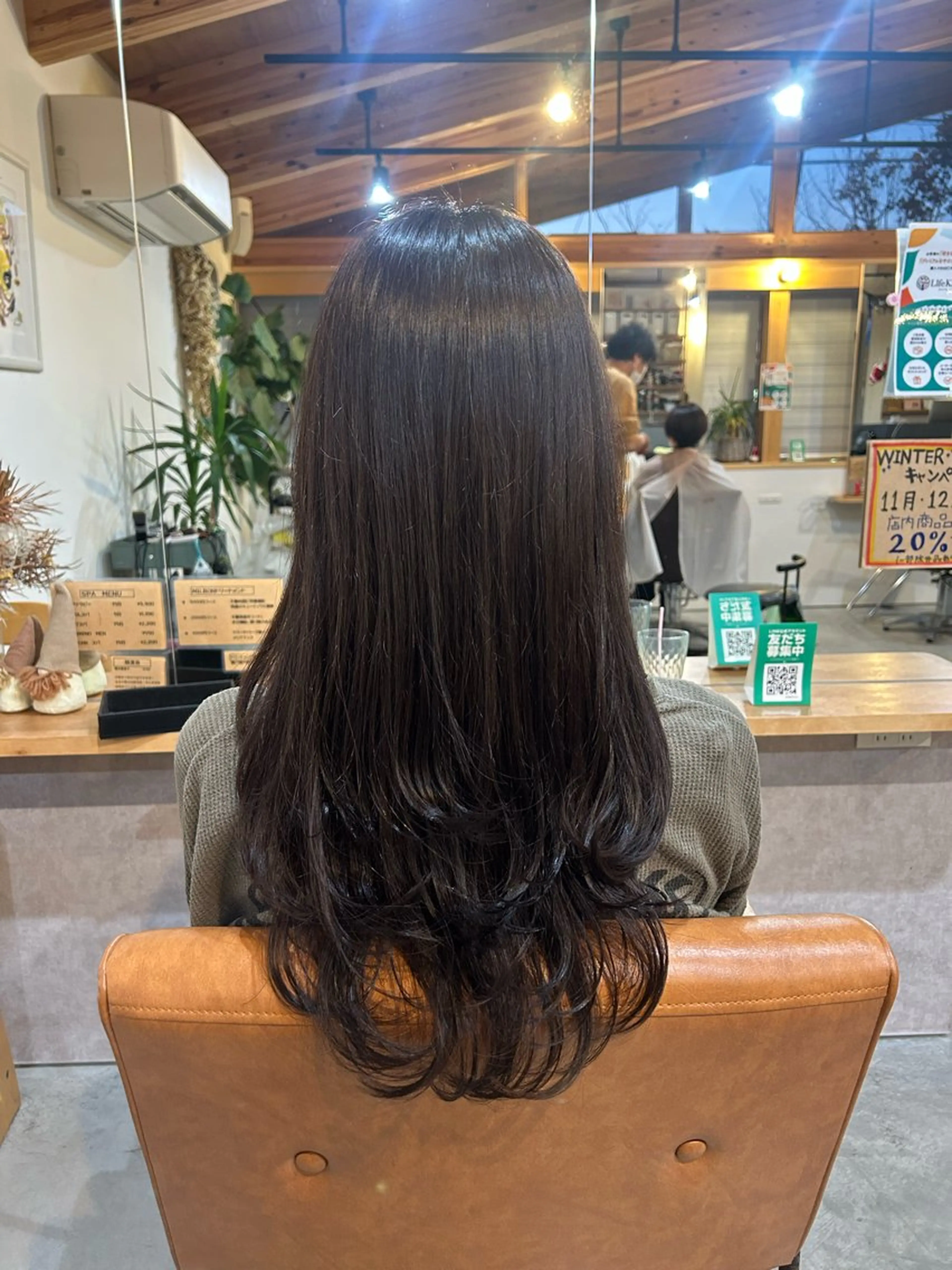 ロング カラー JuJu (orange)のマツエク・マツパデザイン