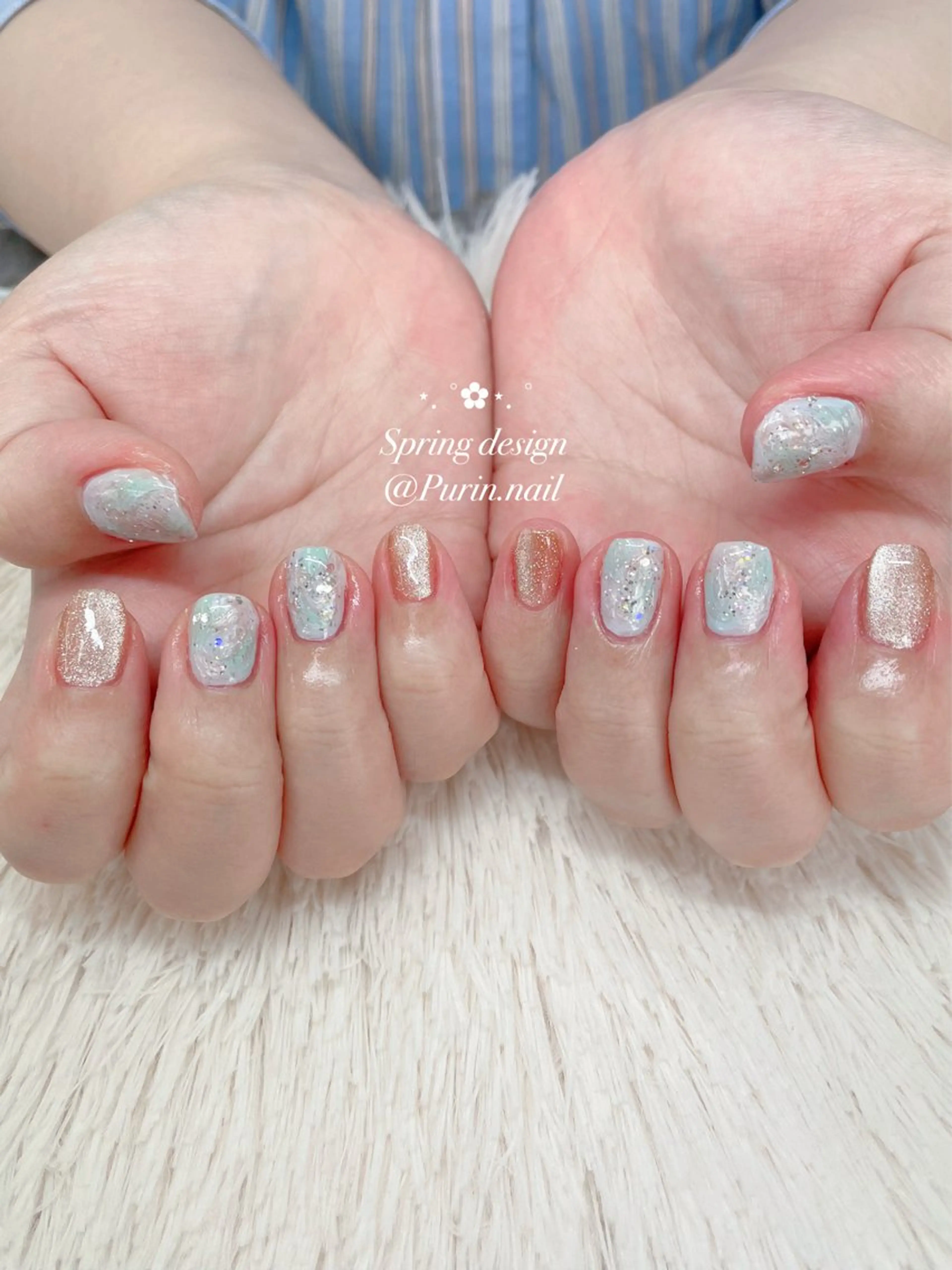 ネイル Nails by Purin🍮のネイルデザイン