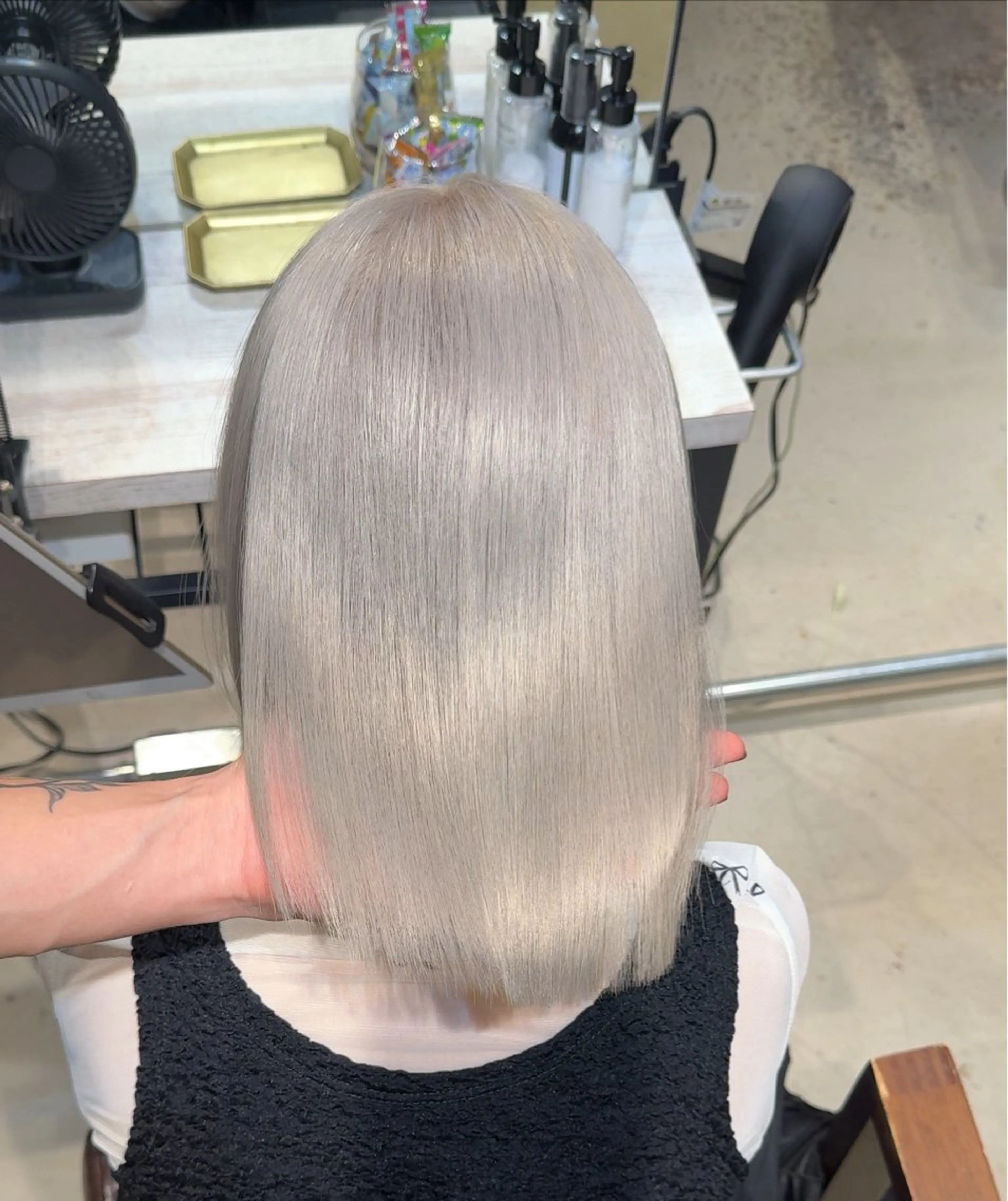 カラー レイヤーカット/ ボブカット/ケンヤのヘアスタイル