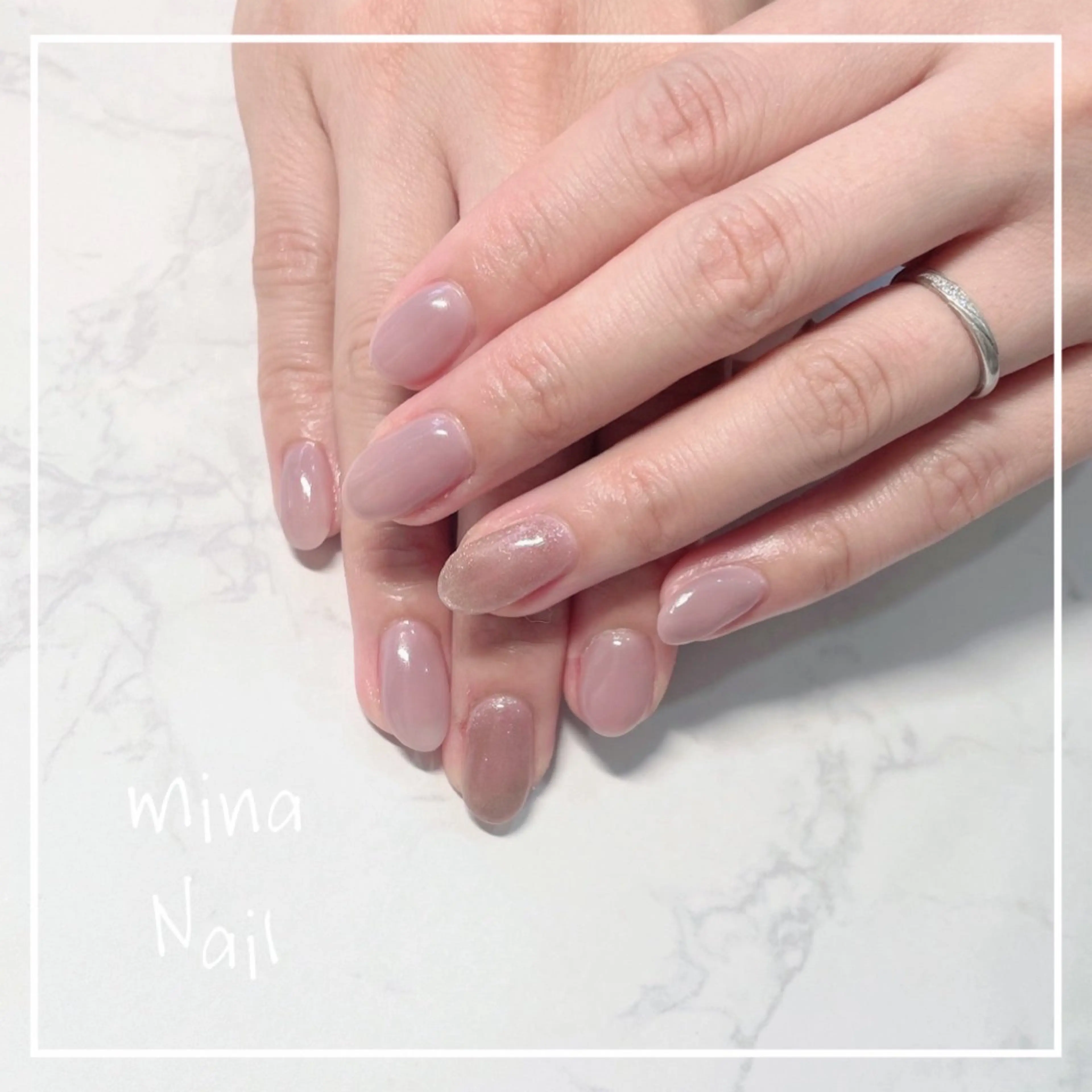 ネイル マグネットネイル mina Nailのネイルデザイン