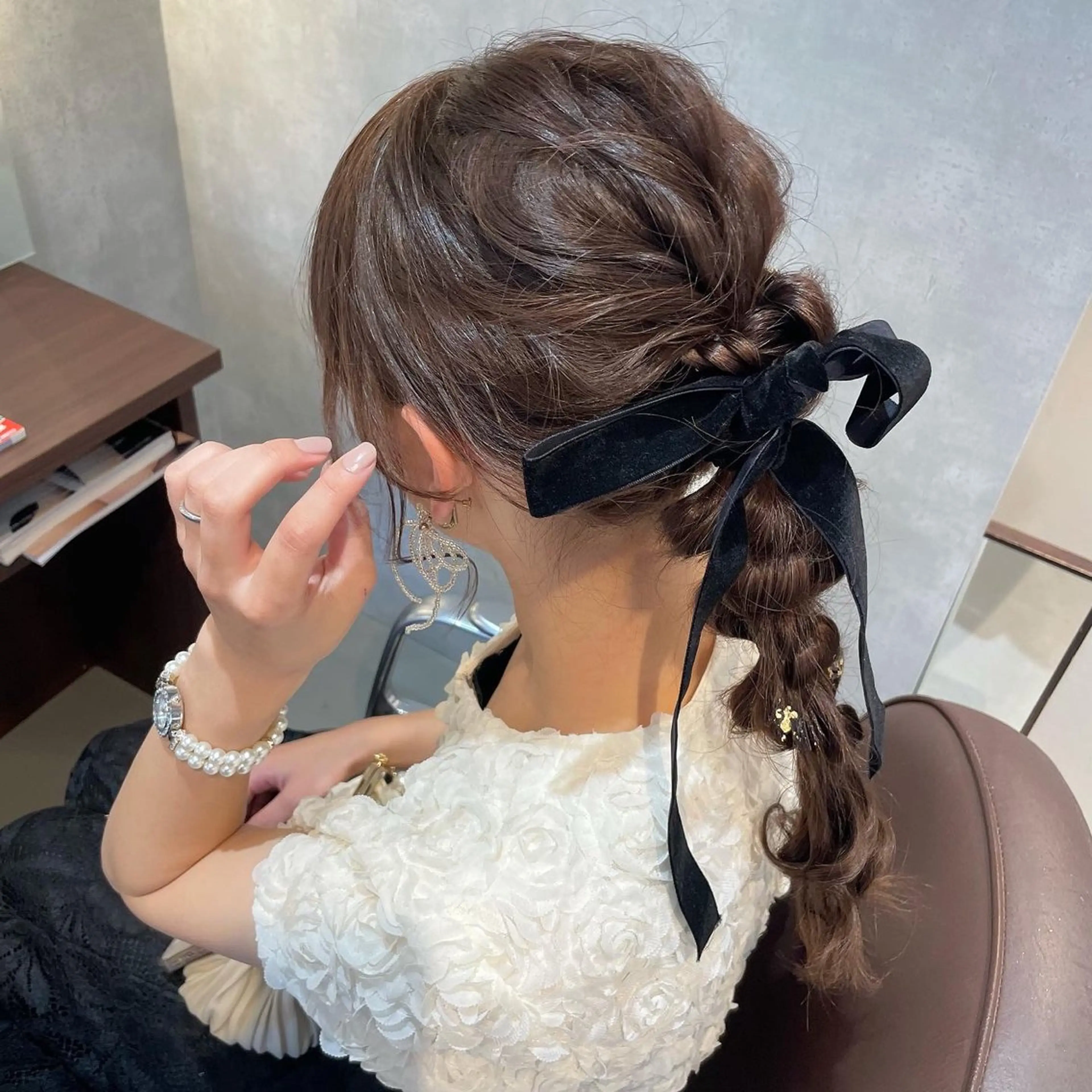 ヘアセット chic 渡辺 桃羽のヘアスタイル