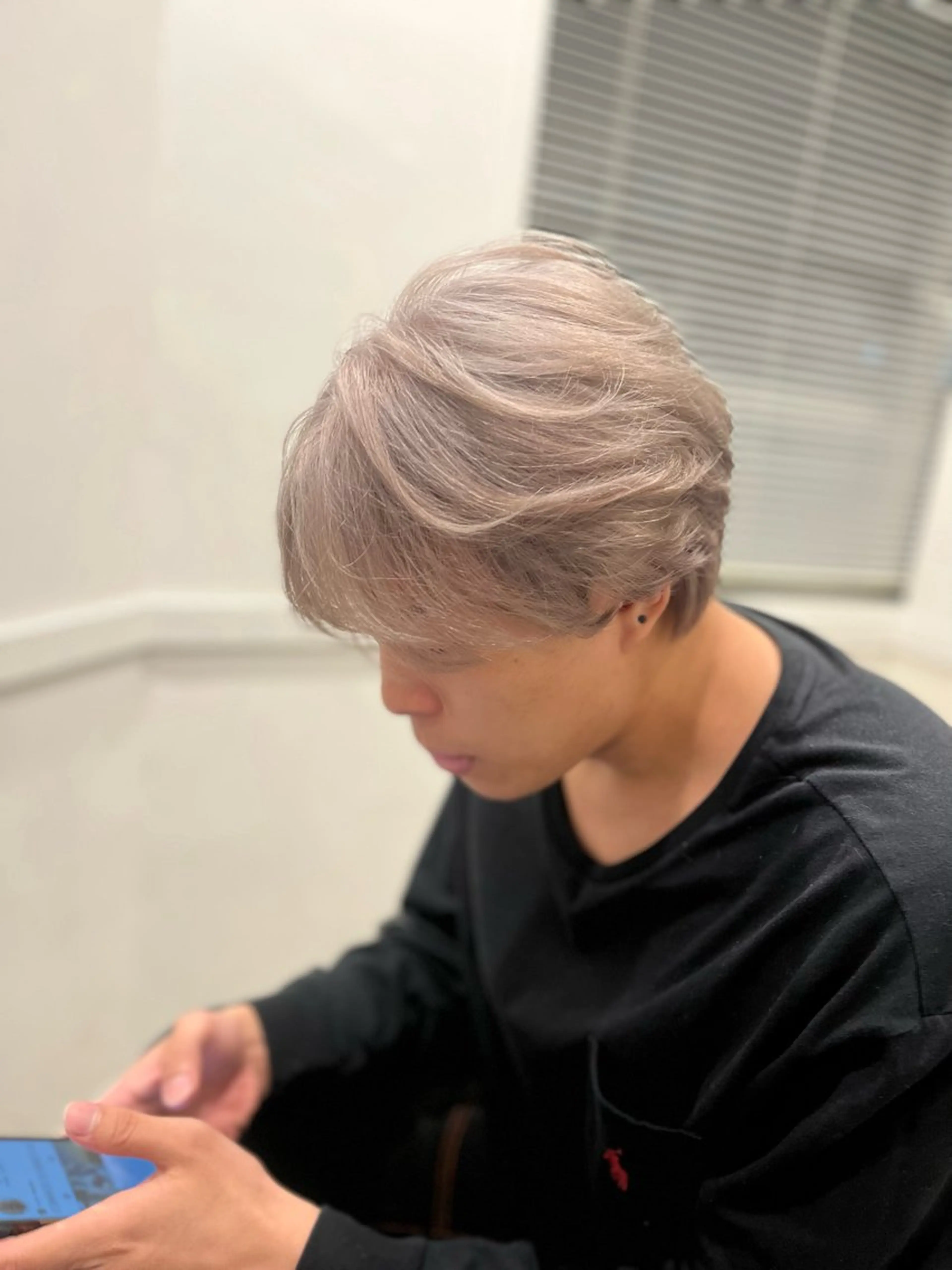 カラー メンズ メンズブリーチ ブリーチ 透明感カラー ダブルカラー 髪質改善 カット ヘアカラー トリートメント ヘッドスパ Go   Today シェアサロン　横浜店所属・【ただの天才 🎨】のヘアスタイル