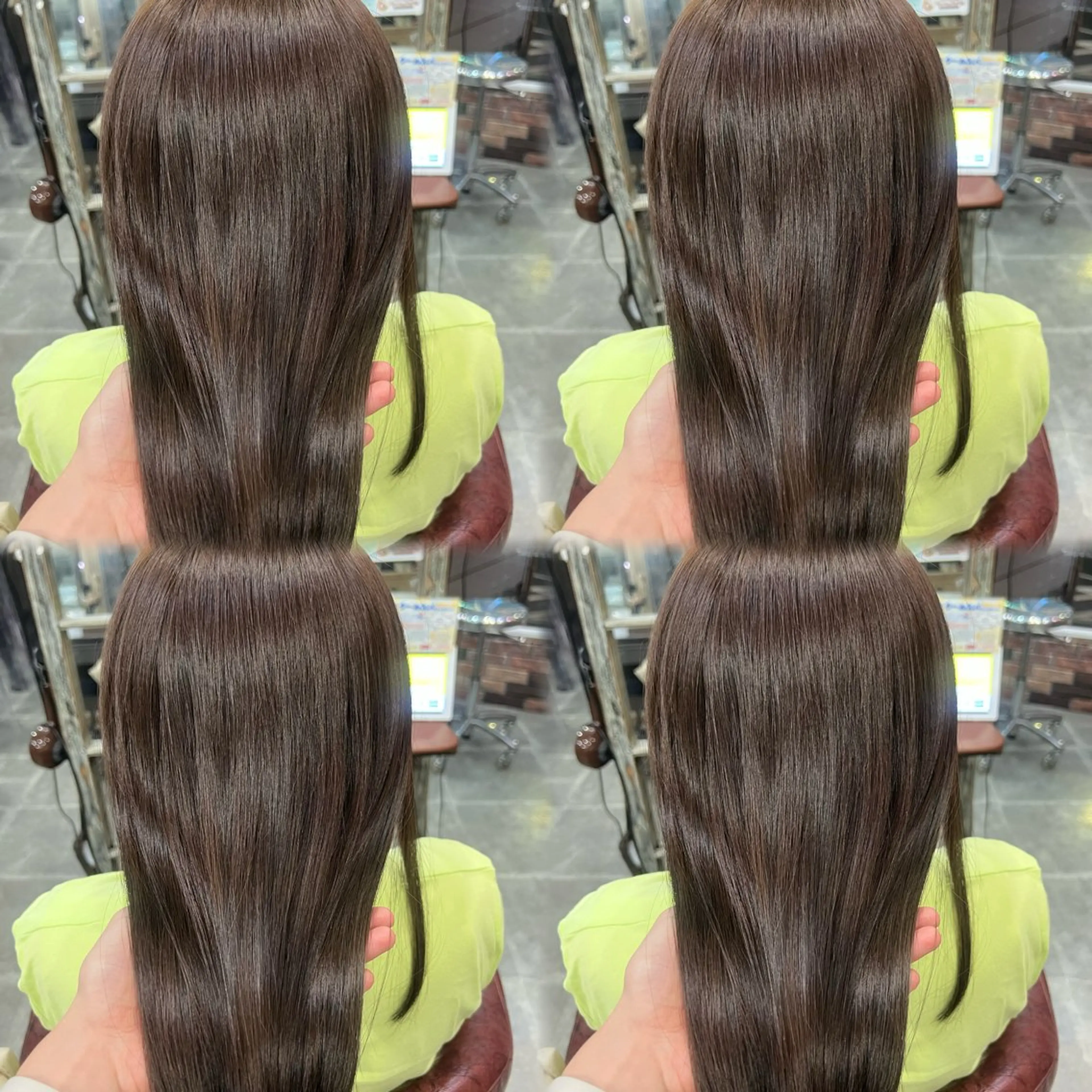 ❤️【カラー人気No.1🥇】🫧小顔カット➕髪質改善➕艶フルカラー🫧[レイヤー/ボブ/ウルフ/ショート/ミディアム]の写真