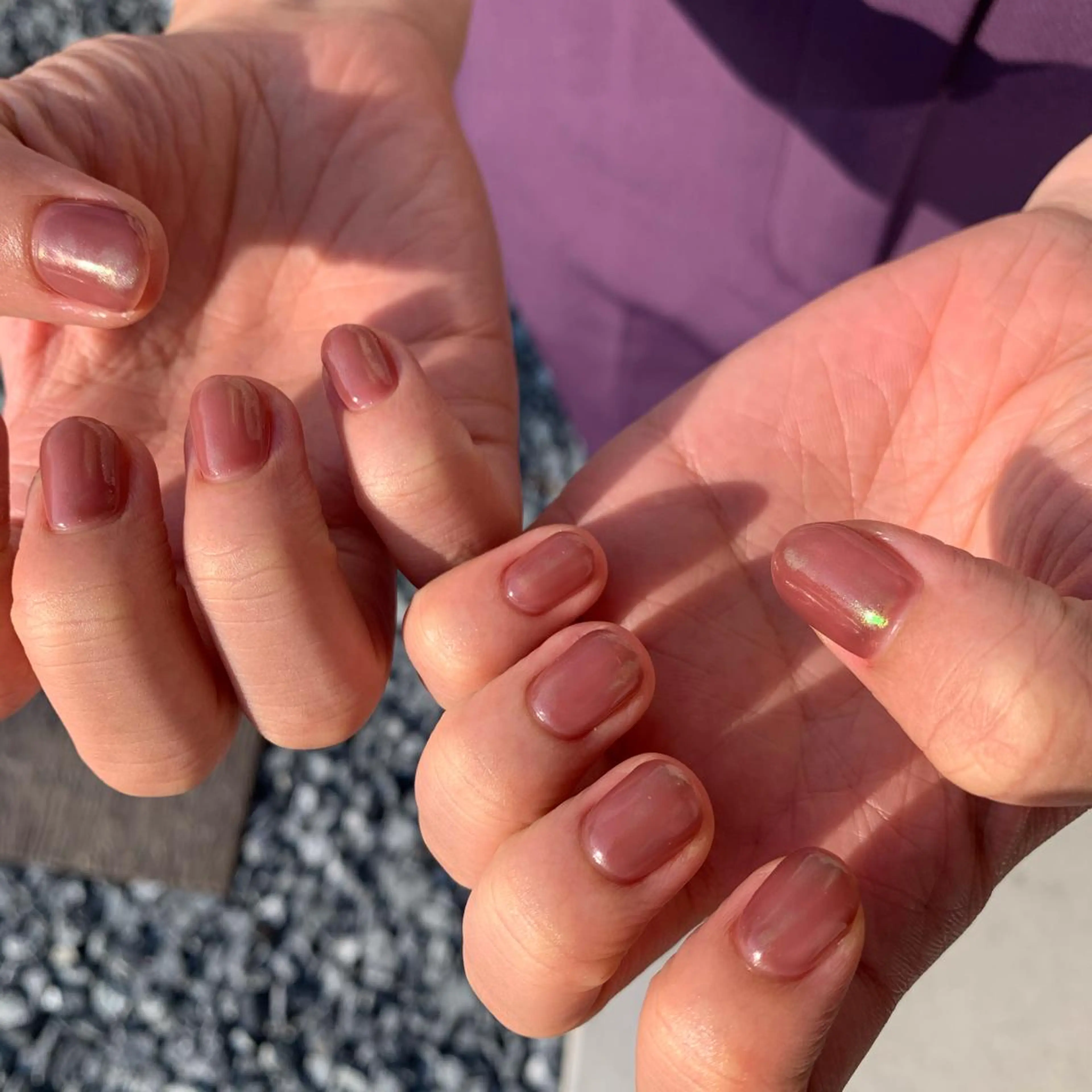 ネイル ミラーネイル plaire sojaのネイルデザイン