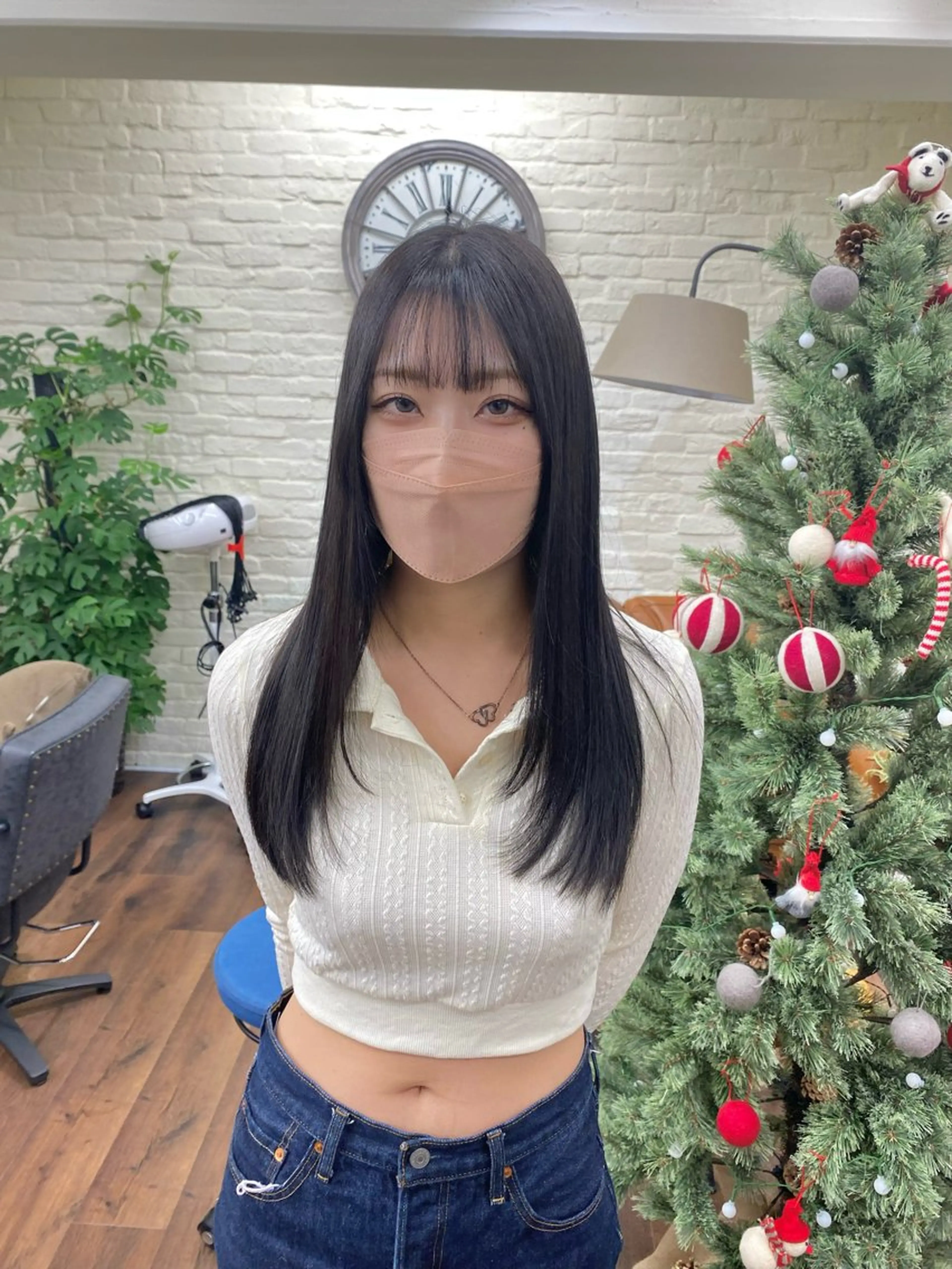 ロング ウルフ/レイヤー /パーマ　ナユタのヘアスタイル