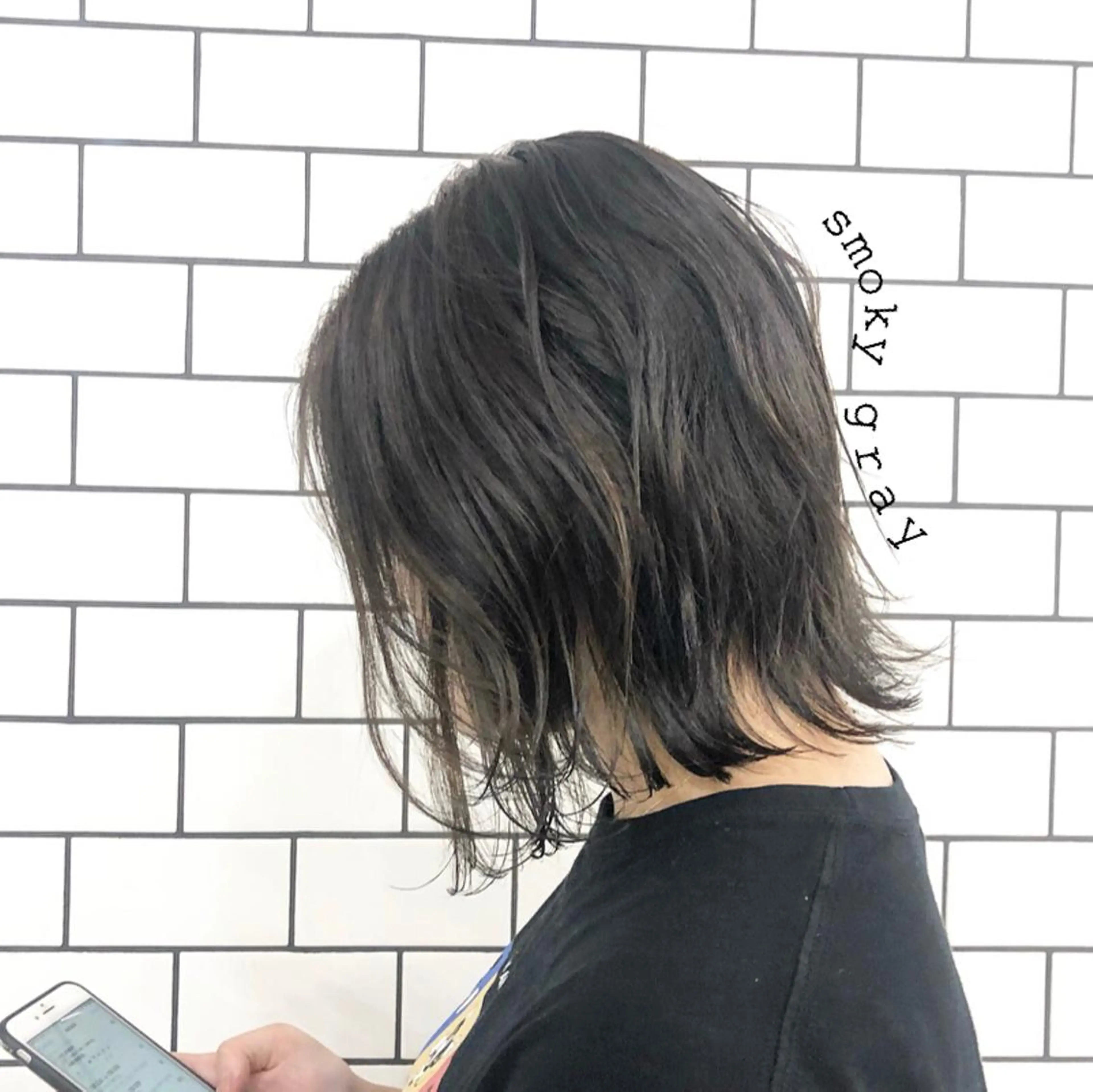 ショート カラー お洒落パーマ/ 艶カラー/michiのヘアスタイル