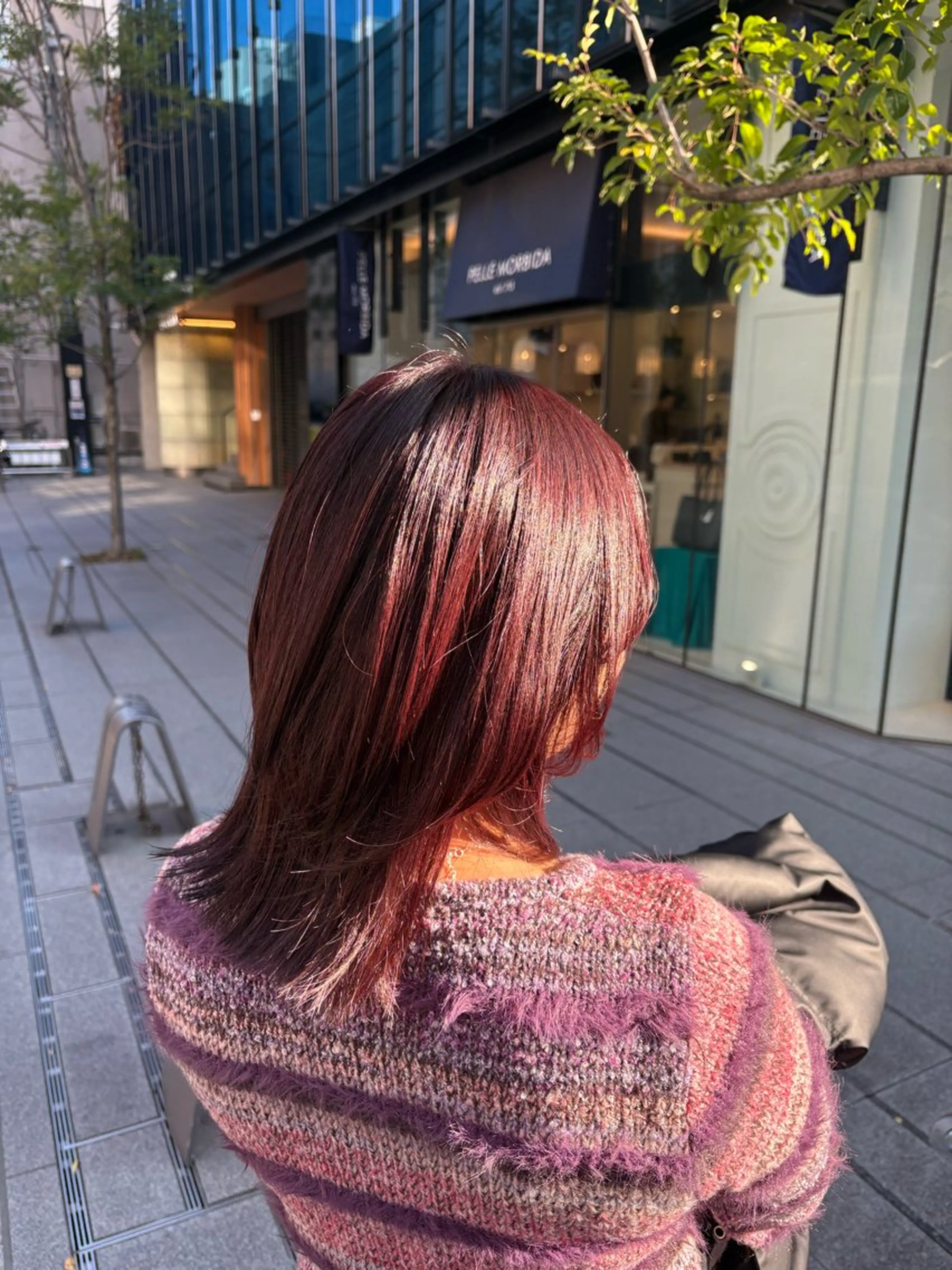 ミディアム カラー 艶カラー ⭐️ ヒナノのヘアスタイル