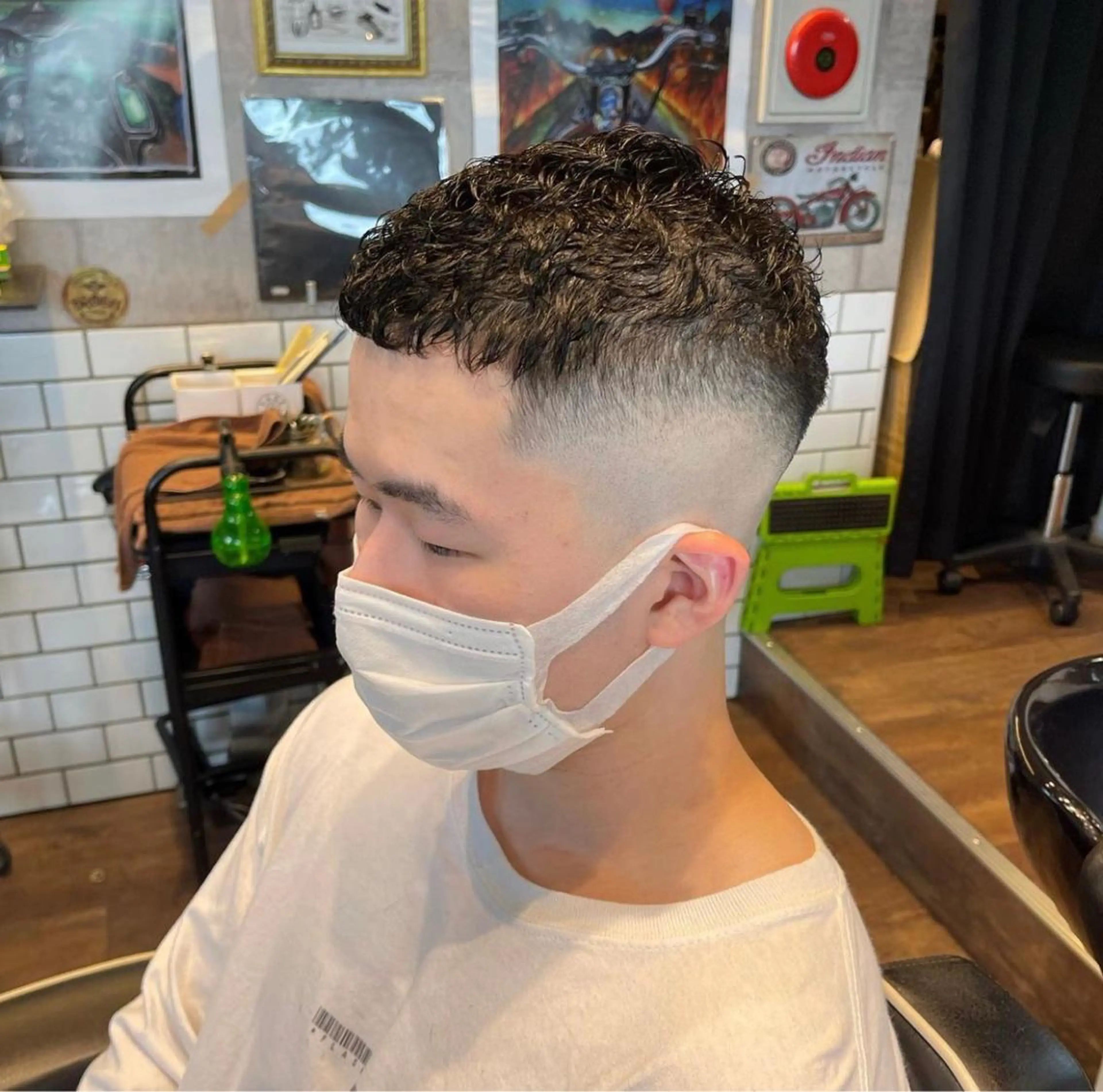 ショート メンズ 久保木 優輝のヘアスタイル