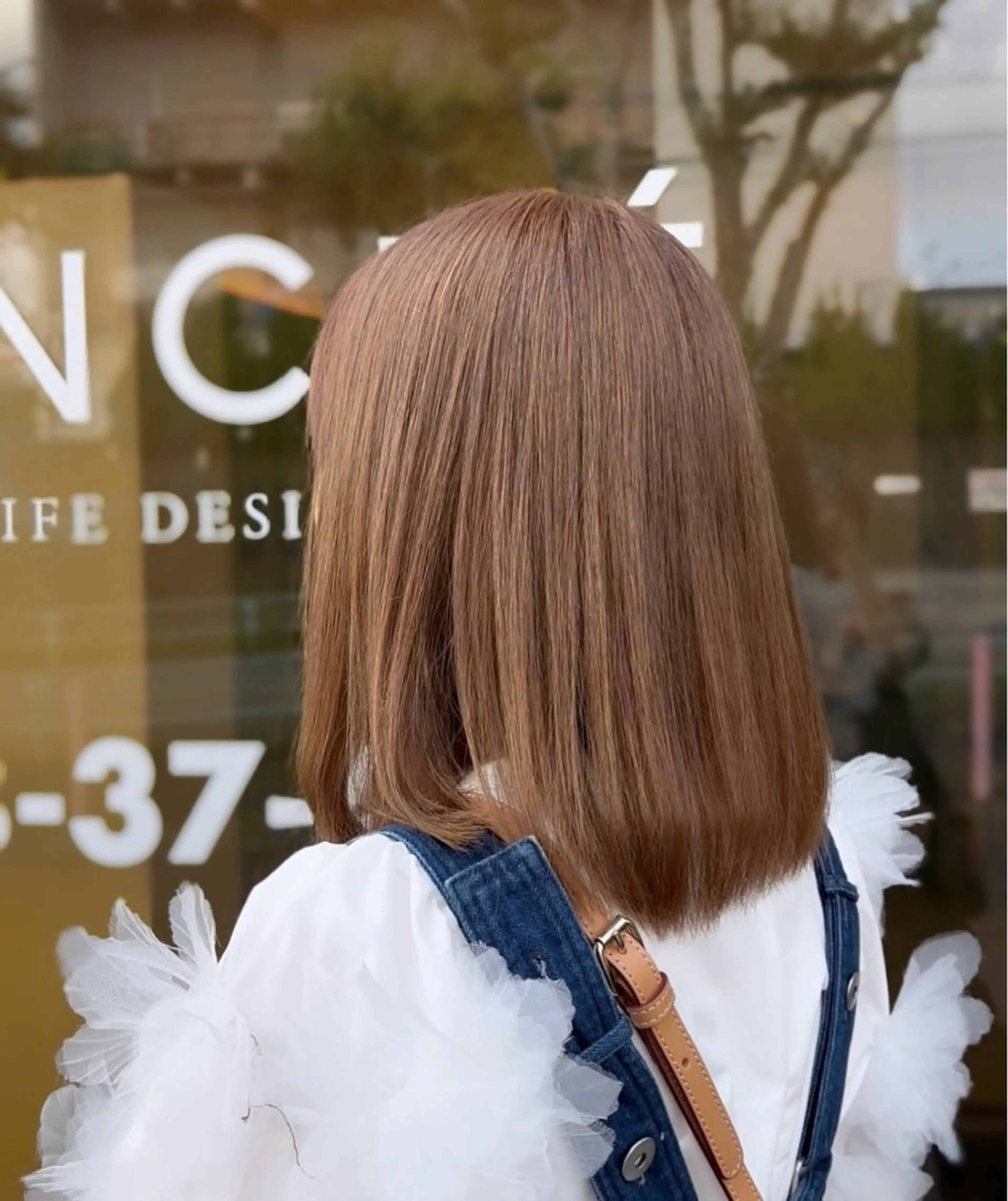 ミディアム ヘアカラー BRANCHÉ 高蔵寺☘️ねねほ☘️のヘアスタイル