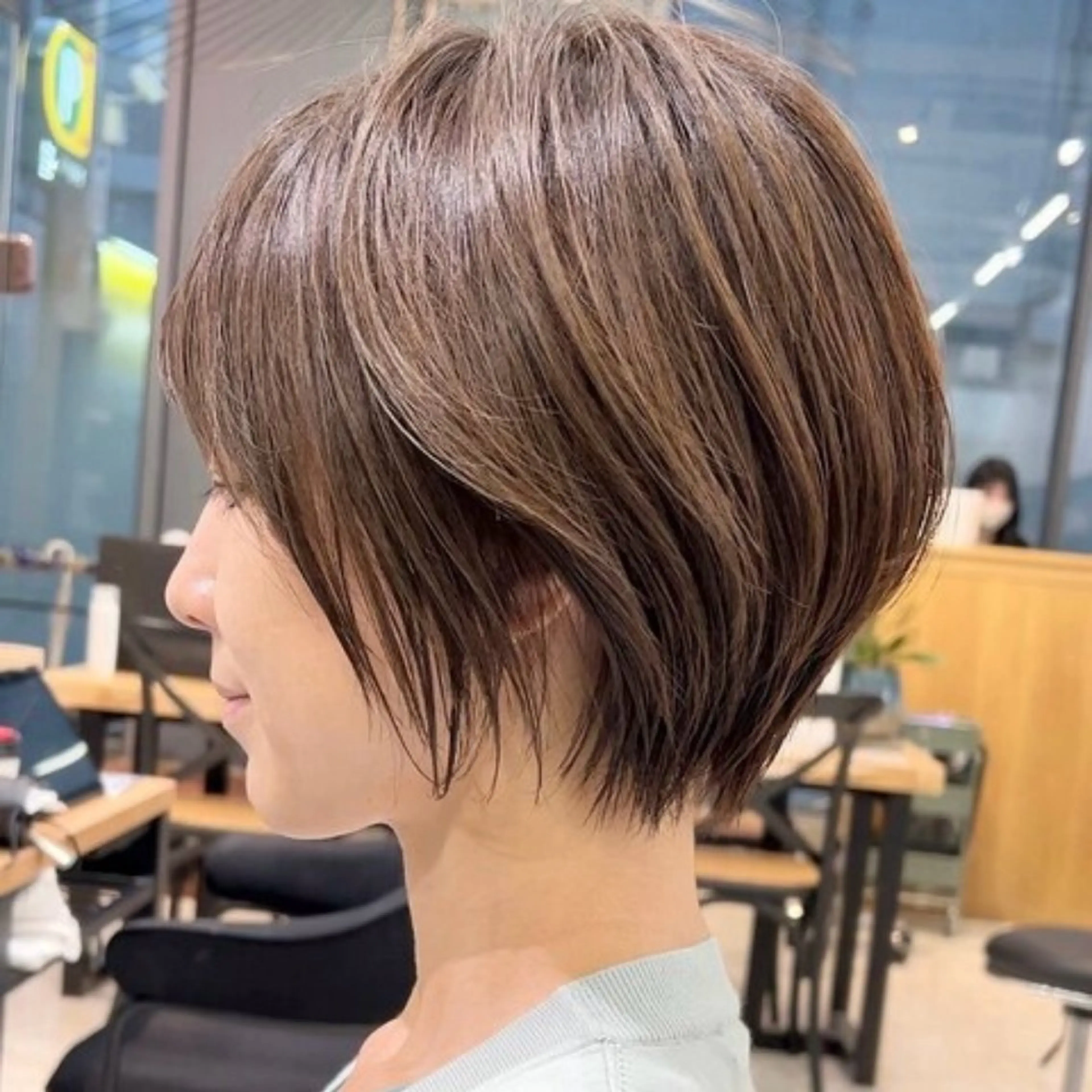 ショート VIEW FUKUOKA所属・似合わせショートカ ット/福岡/えりのヘアスタイル