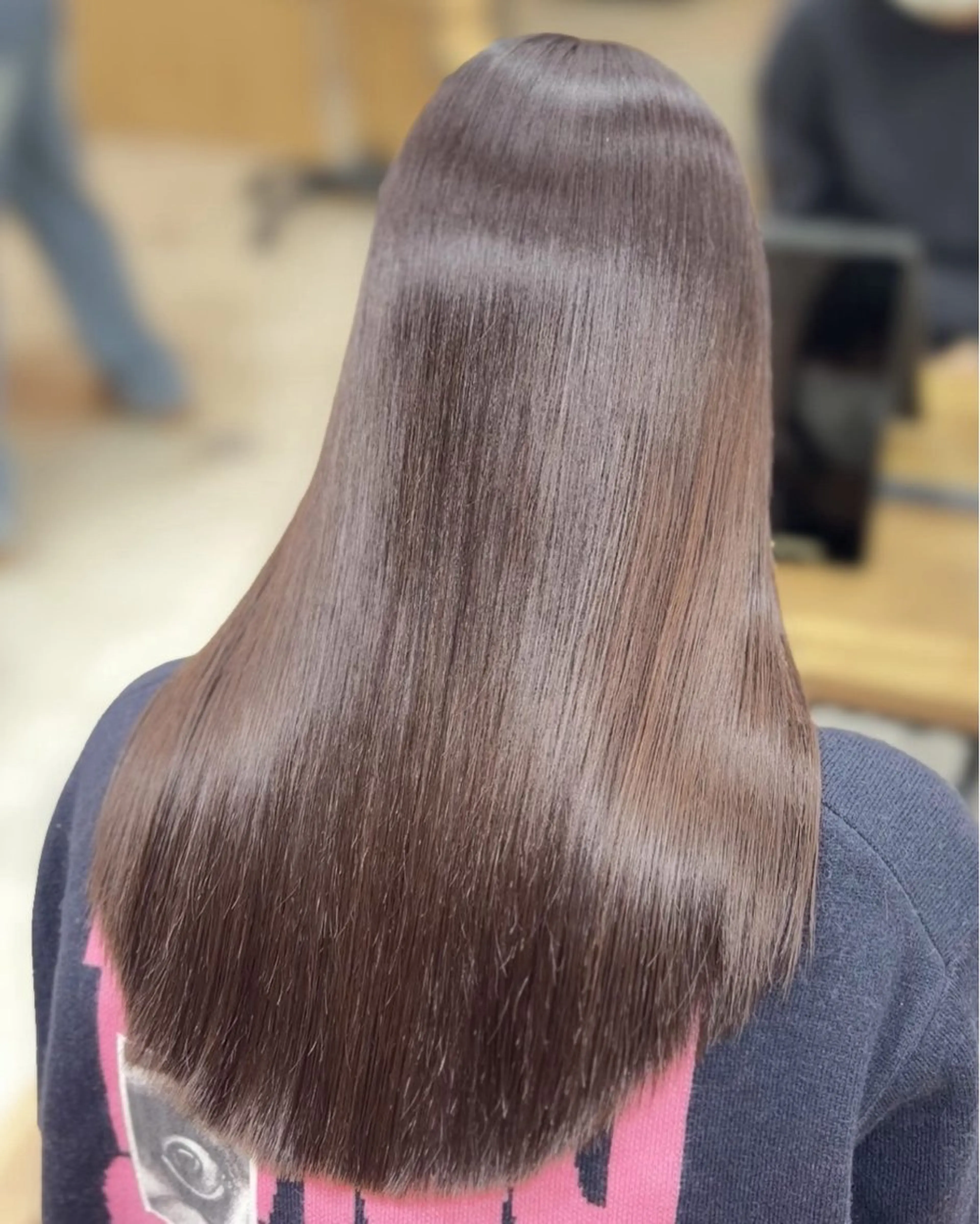 ロング カラー カット ヘアカラー トリートメント honoka/レイヤ ー/艶感カラー/韓国のヘアスタイル