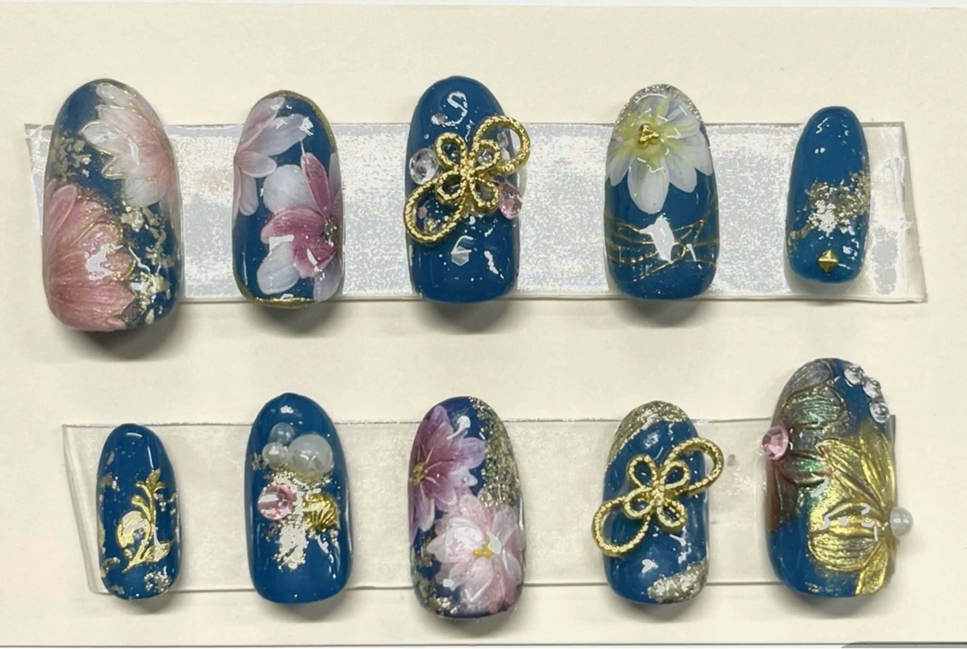 ネイル 成人式 ネイルチップ サロン リムネイルのネイルデザイン