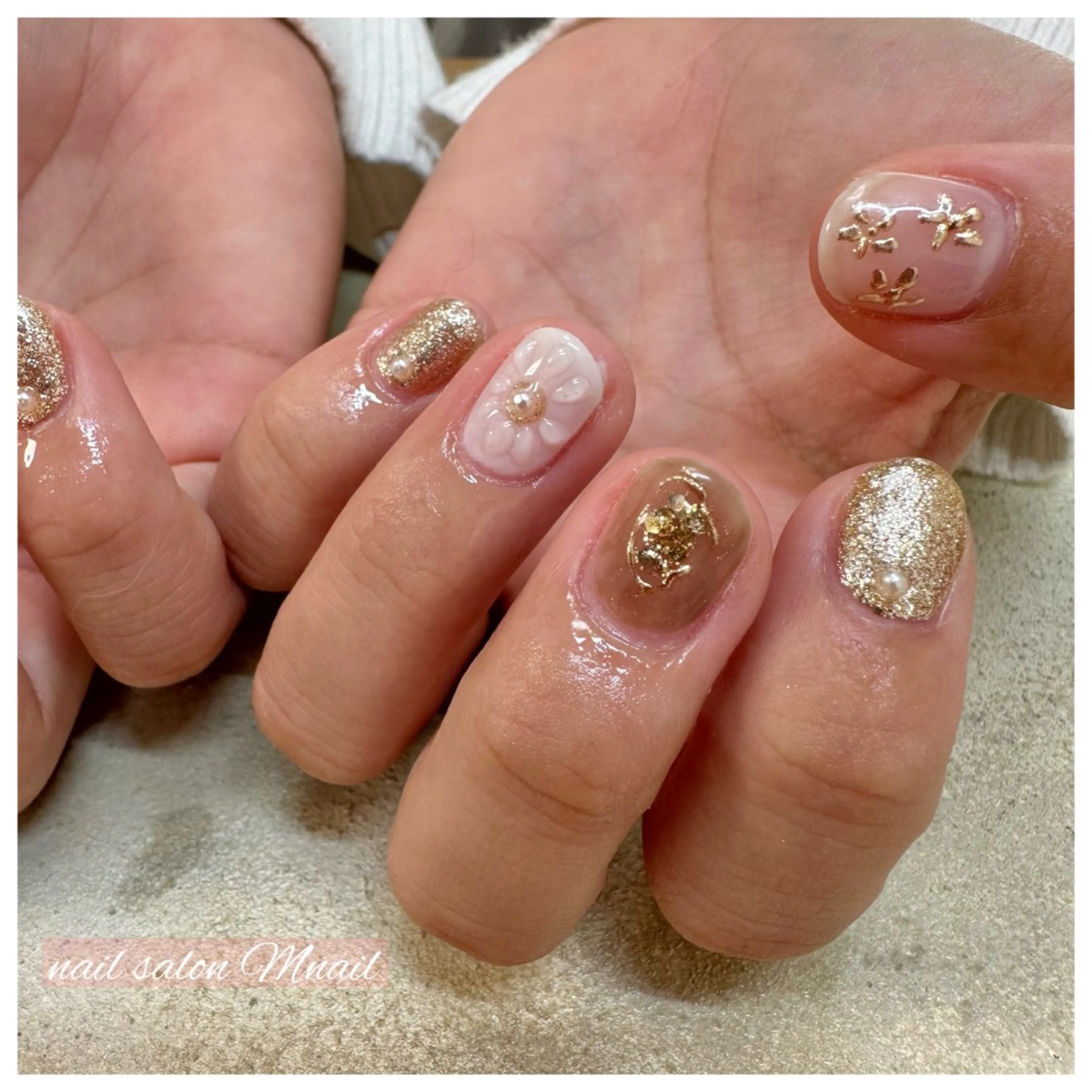 ネイル アートネイル 持ち込み Mnail ちひろのネイルデザイン