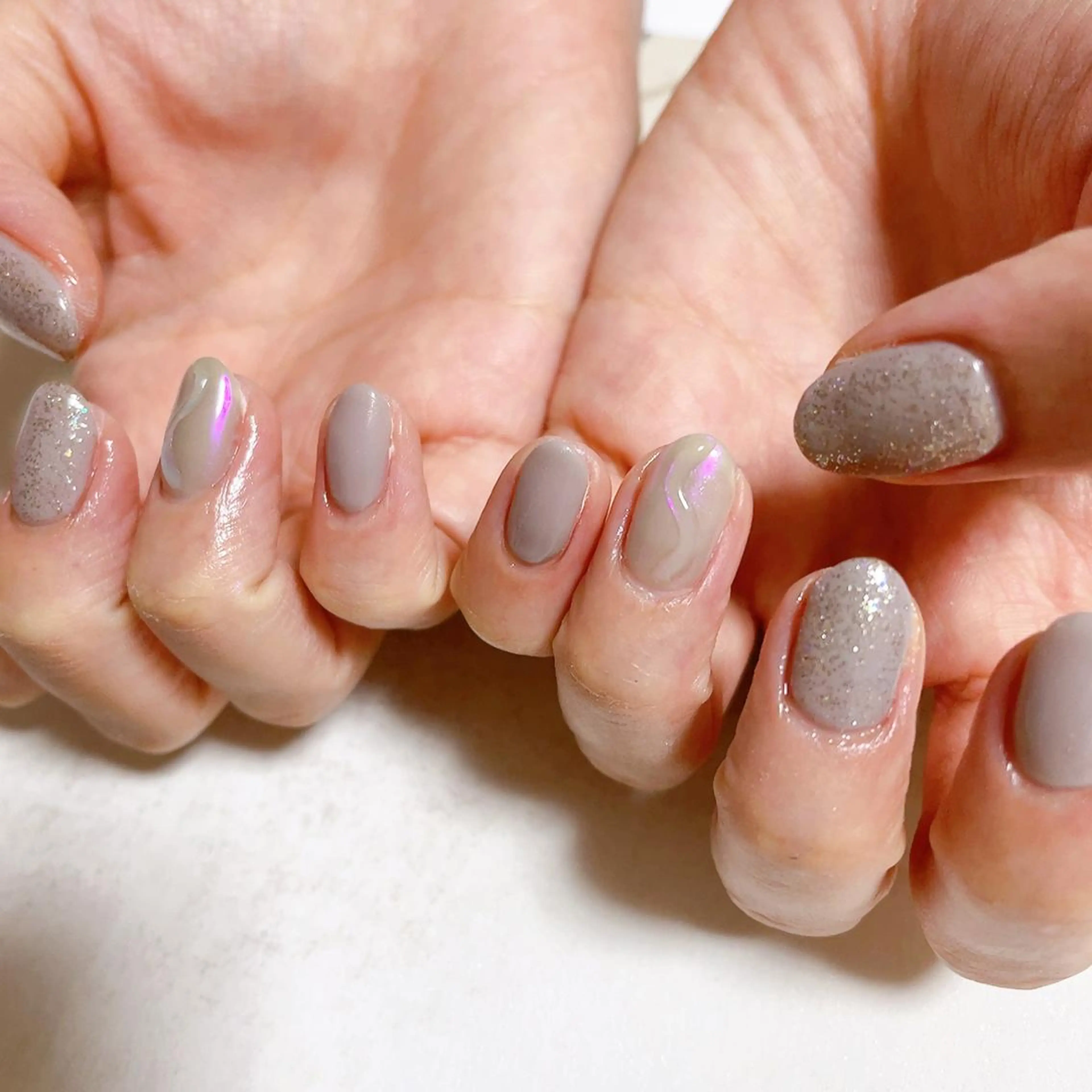 ネイル フットネイル ジェルネイル メンズネイル ワンカラーネイル パラジェル kiki nail たまプラーザのネイルデザイン