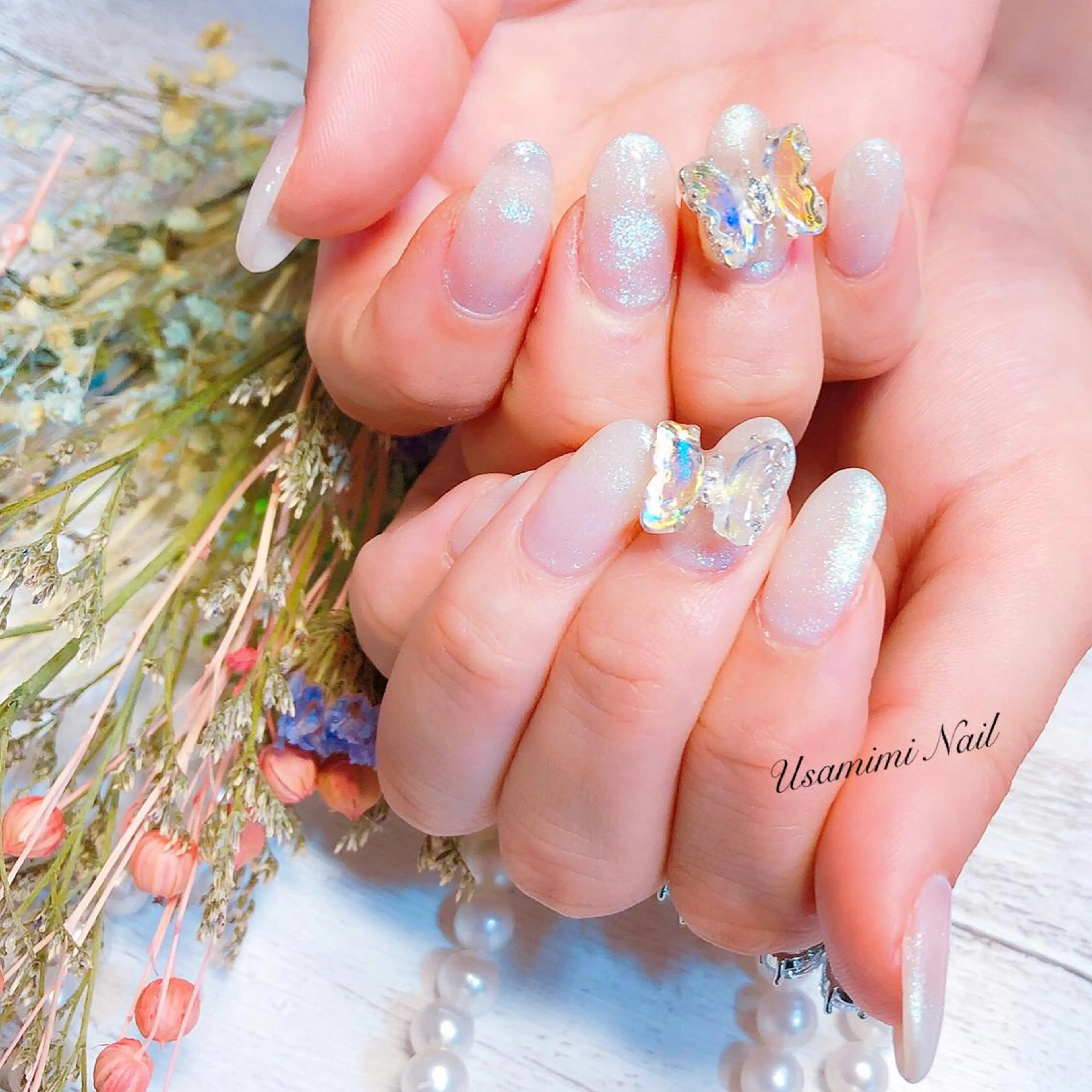 ネイル ハンドネイル USAMiMi 🐰💕のネイルデザイン