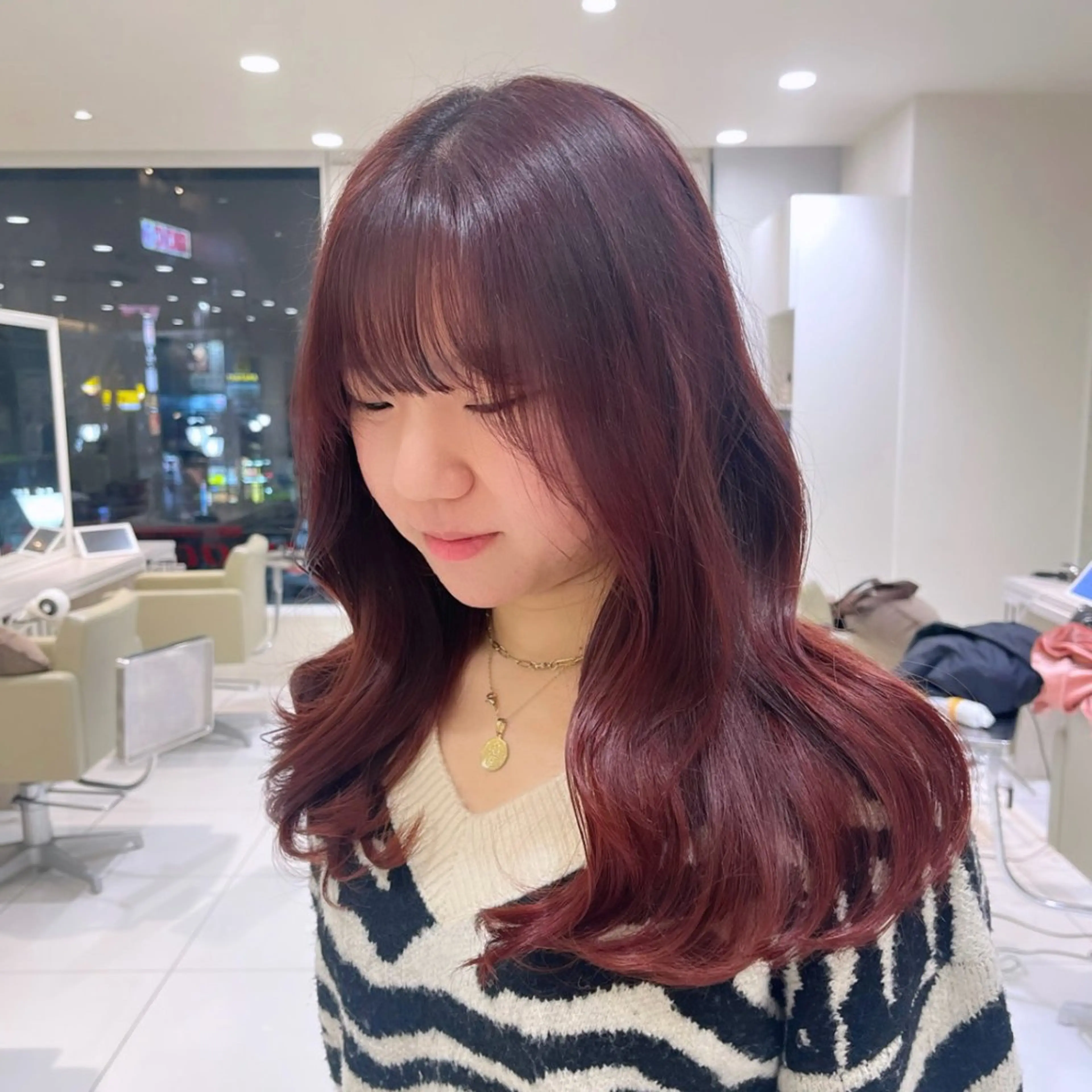 ロング 中韓𝐌𝐈𝐗🩶 𝐘𝐔𝐊𝐀のヘアスタイル