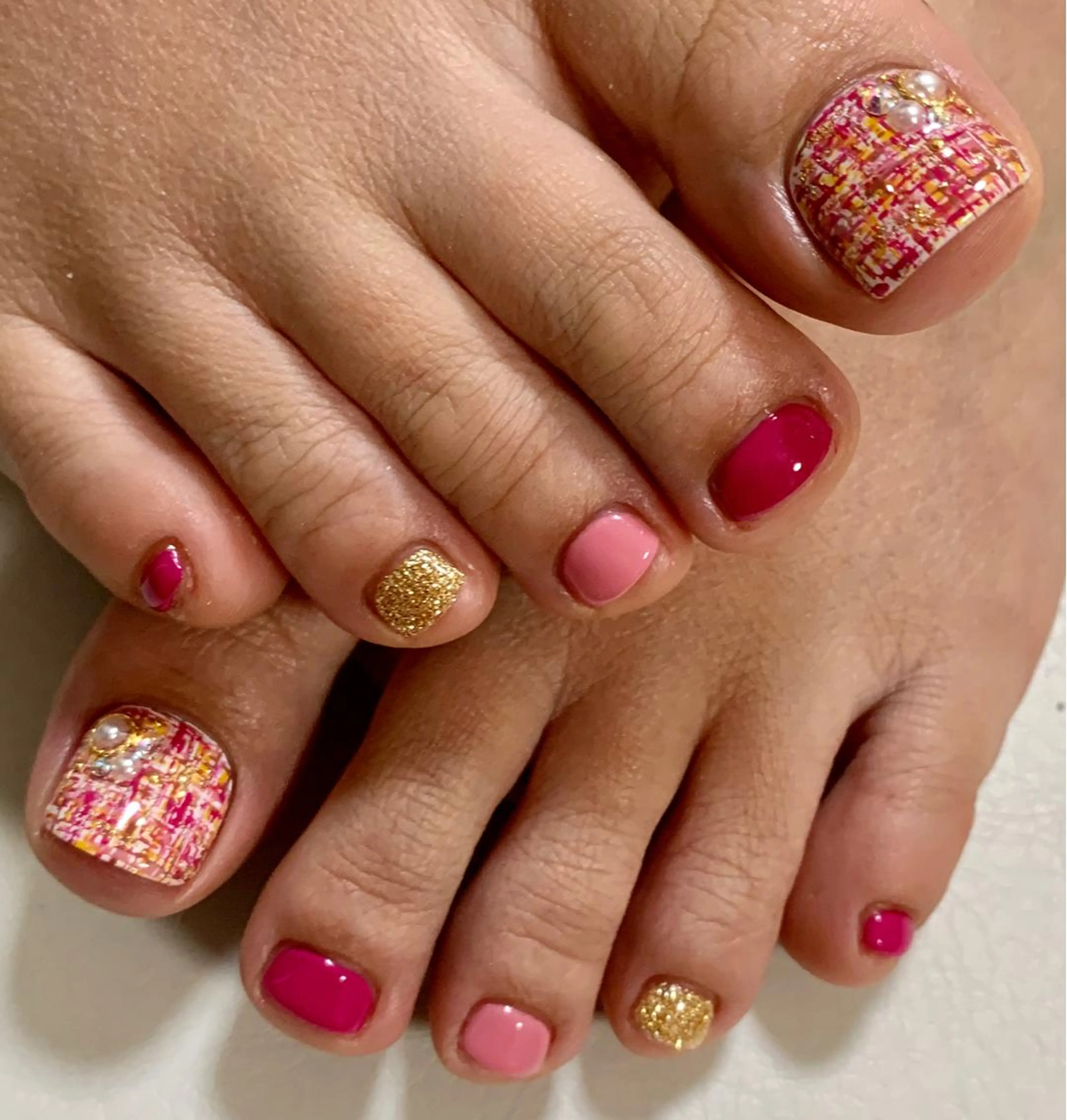 ネイル フットネイル Nail&Eyelash Amour(アムール)所属・山下 愛のネイルデザイン