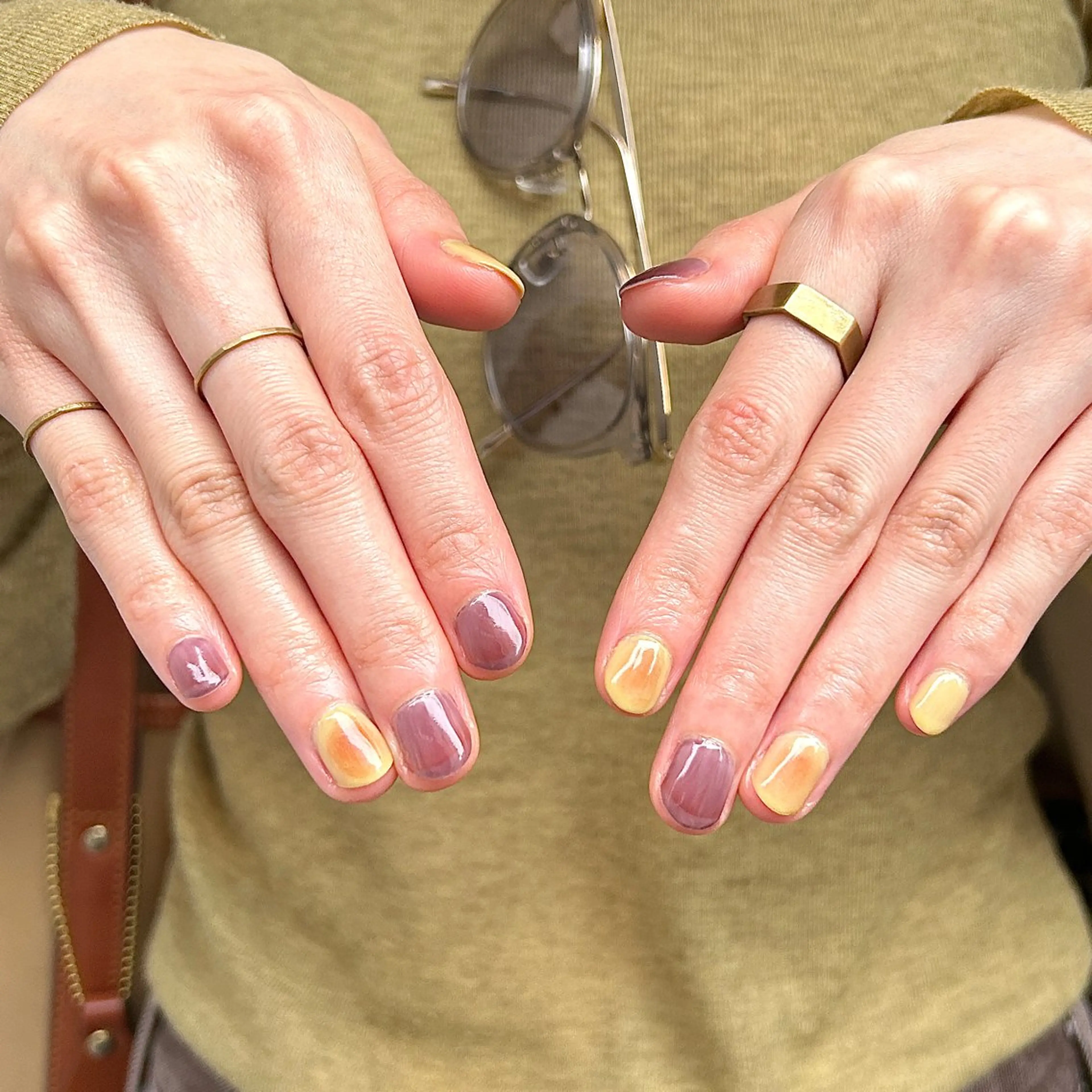 ショート 大阪/堀江ニュアンス NANAのネイルデザイン