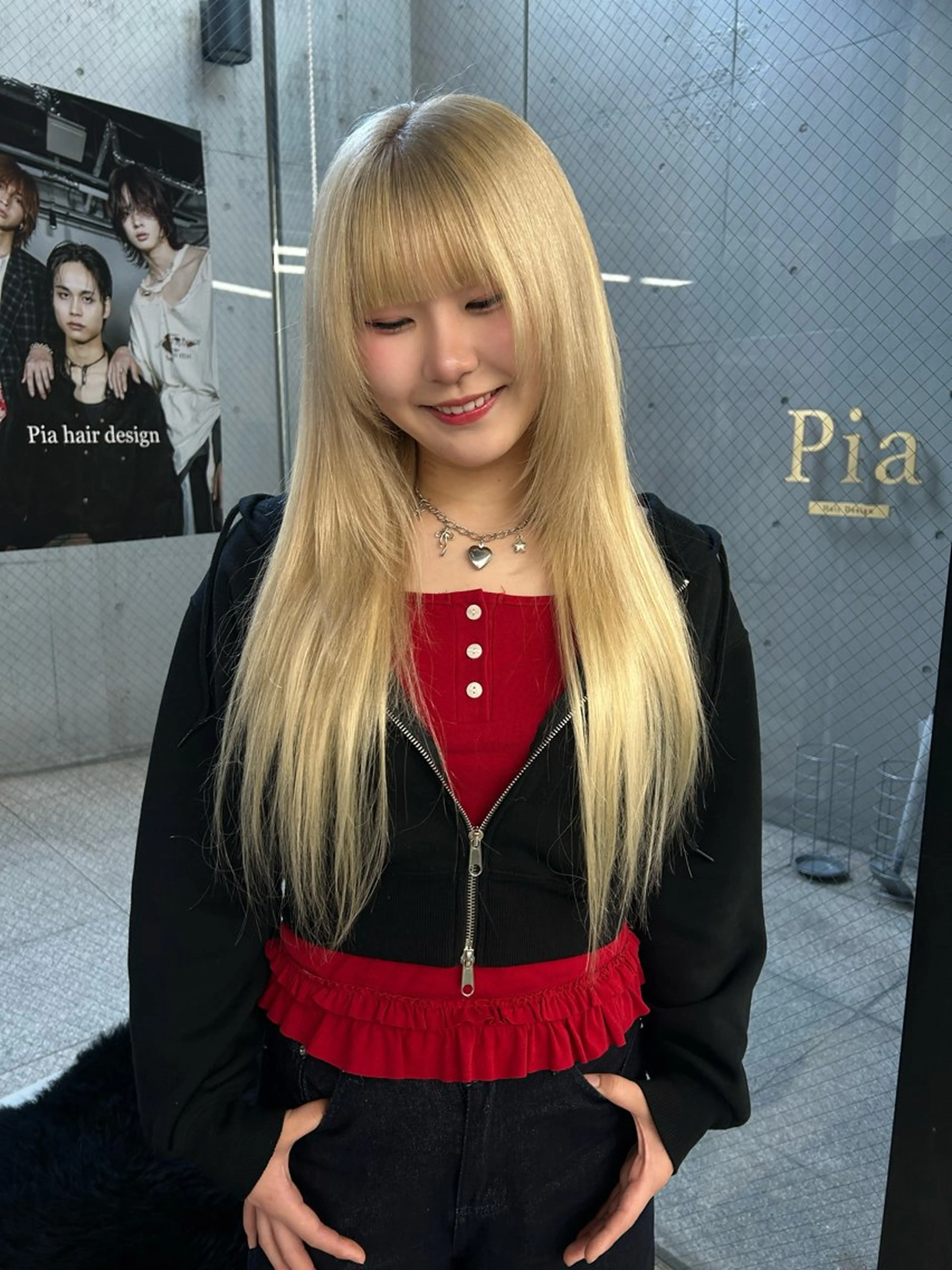 ロング レイカ /ハイトーン/ボブ♪のヘアスタイル