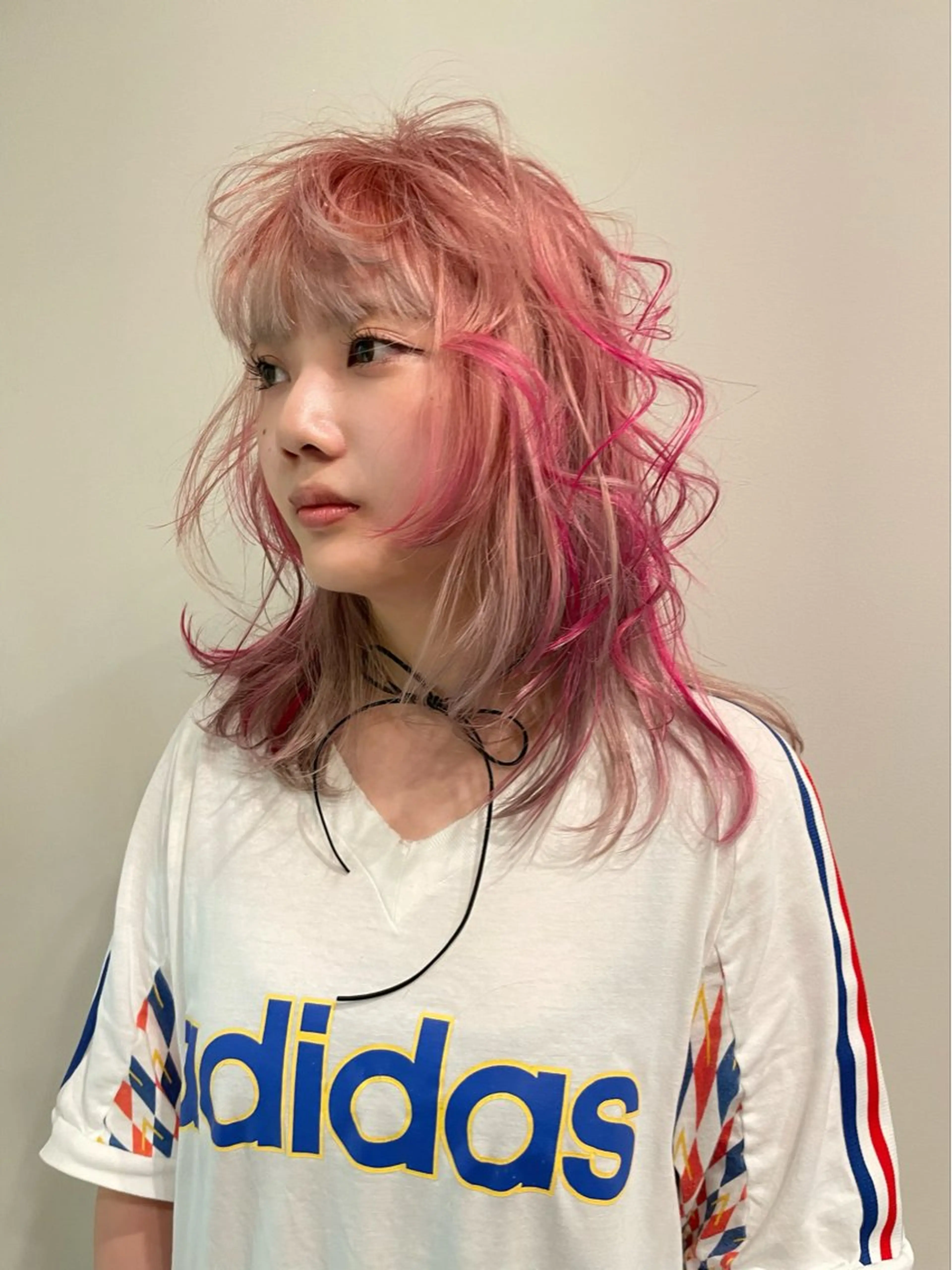 ミディアム カラー カット ヘアカラー トリートメント SALOWIN所属・ブリーチ✨ ボブ✨レイヤーのヘアスタイル