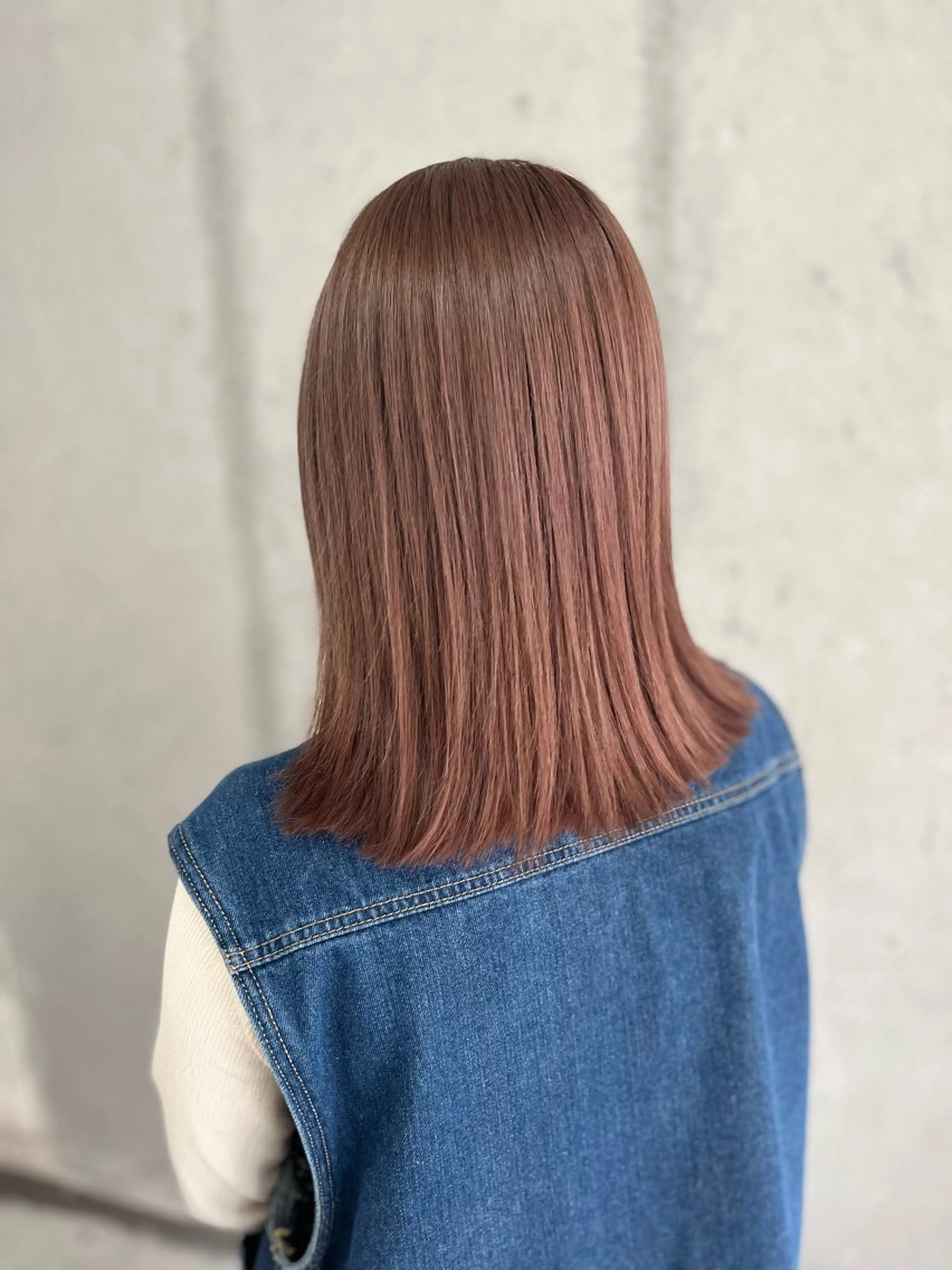 ミディアム ヘアカラー Mariana雛/ 西大分/ハイライトのヘアスタイル