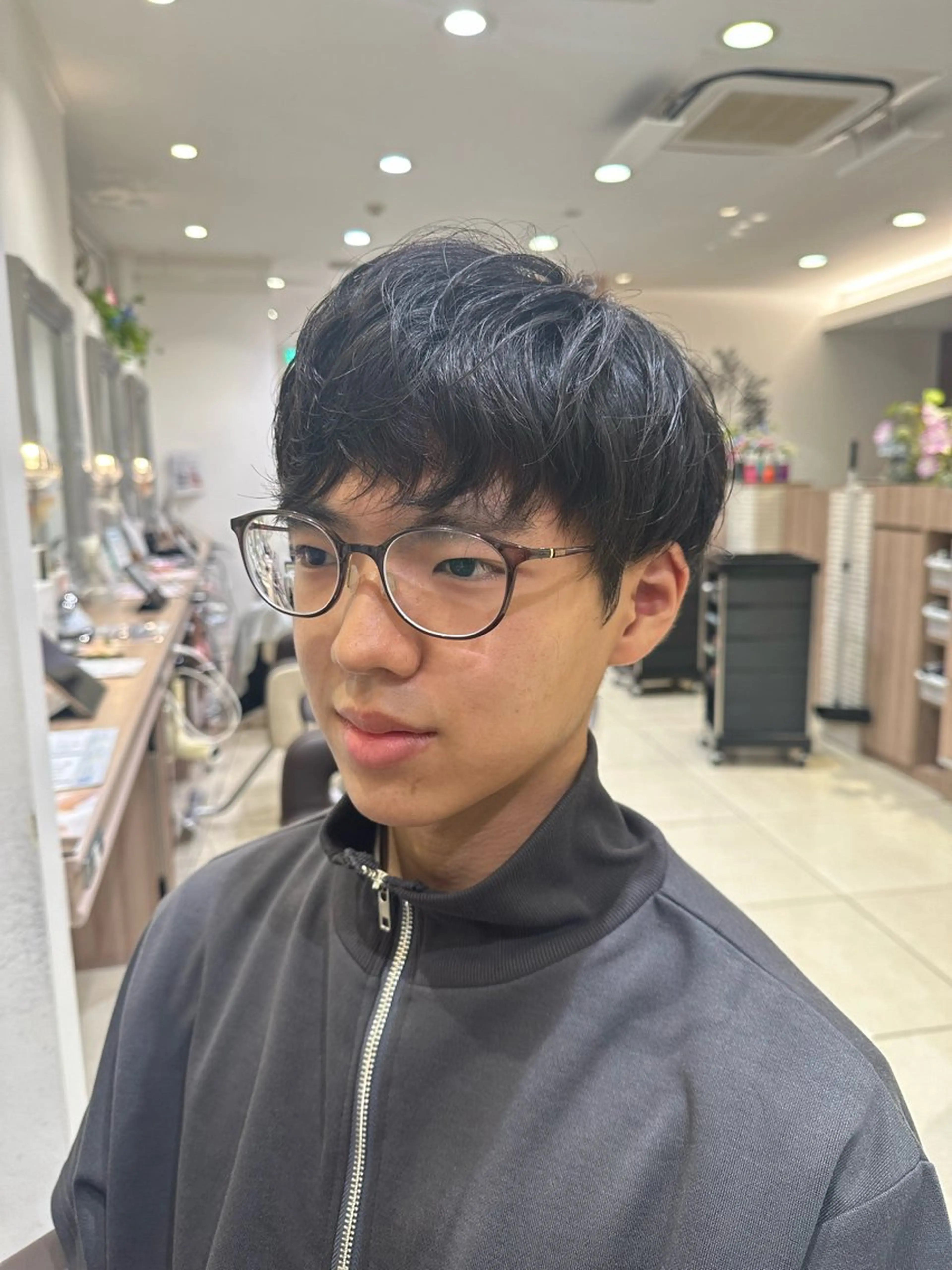 メンズ マッシュ Miyu🦄ash メンズカット/まつげのヘアスタイル