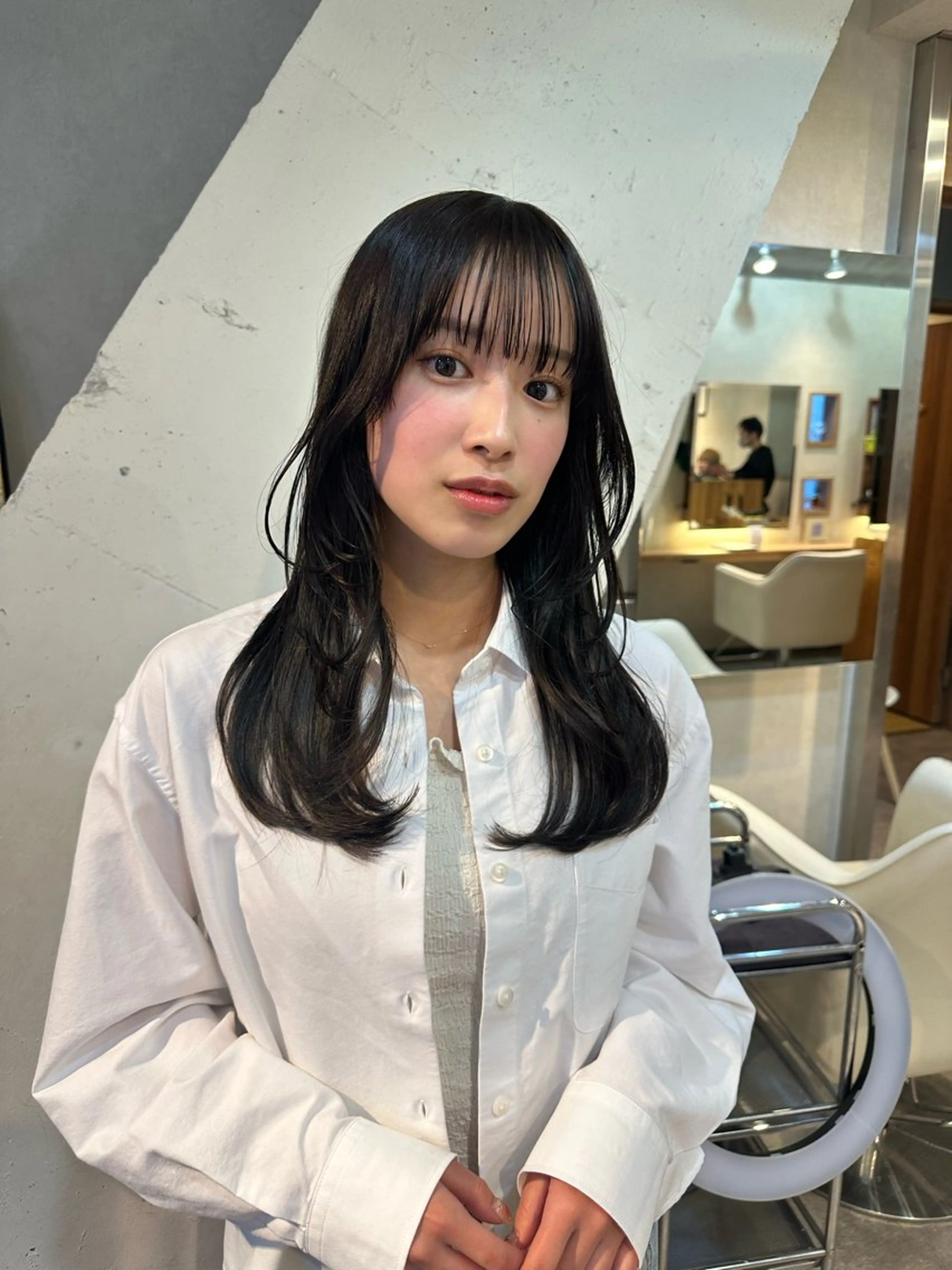 【初めての方はコチラから❣️】カット➕Aujua5stepトリートメント🎀仕上げは巻きorストレートどちらも可◎の写真